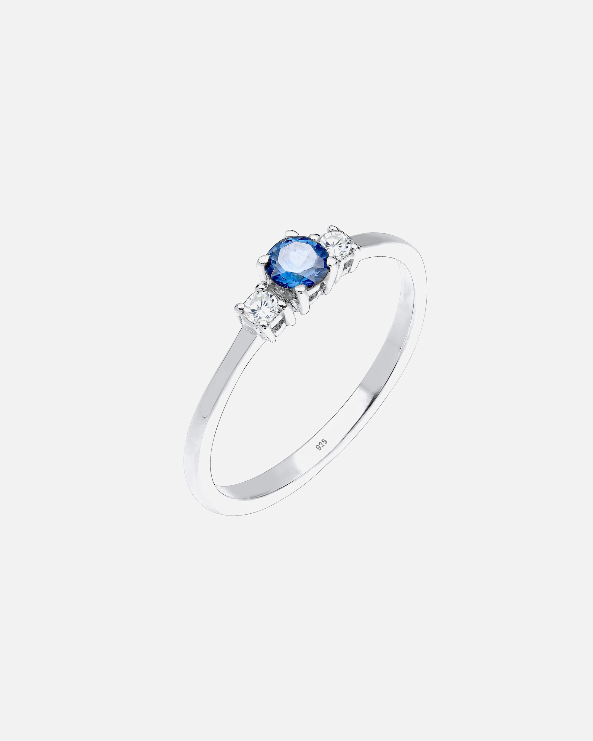 Ring für Weiblich Elli Verlobungsring Zirkonia 925 Sterling Silber 56
