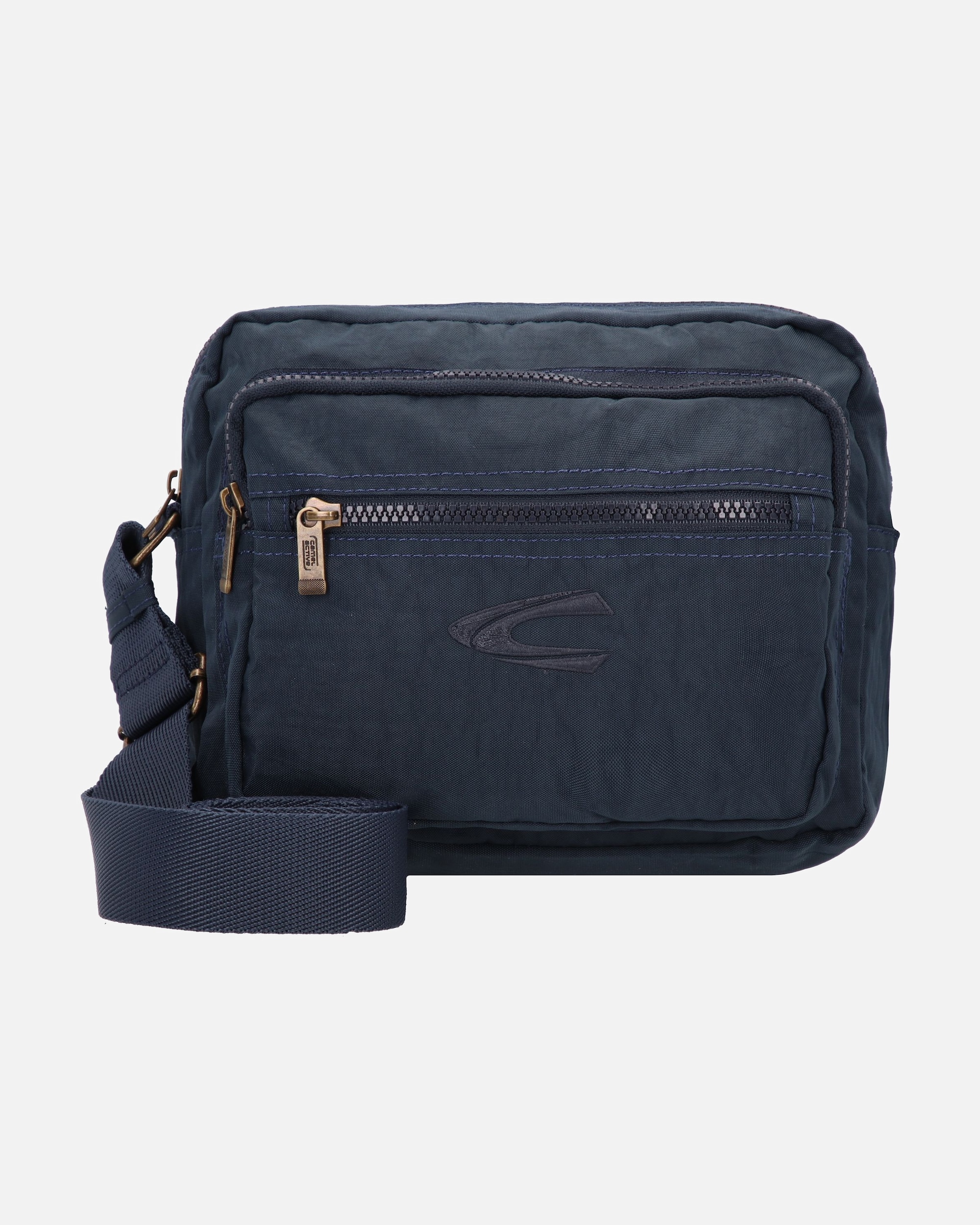 Tasche für Männlich camel active Journey Umhängetasche dark blue