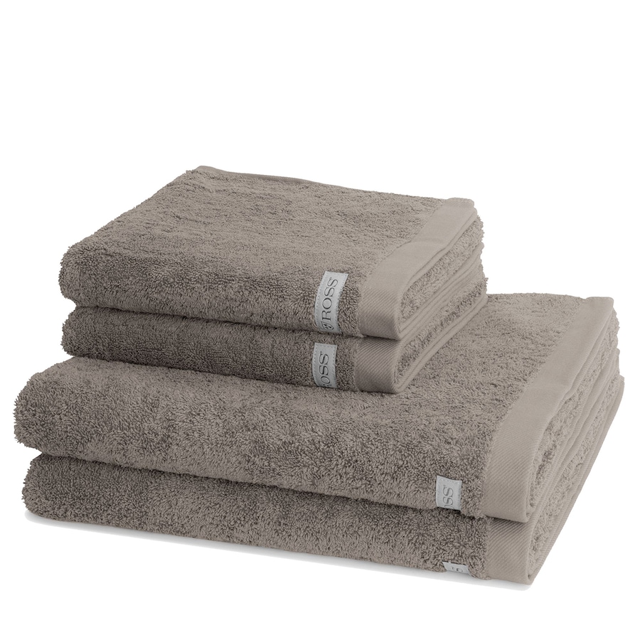 ROSS Handtuch-Set Sinfonie (4-teilig) Taupe Grau
