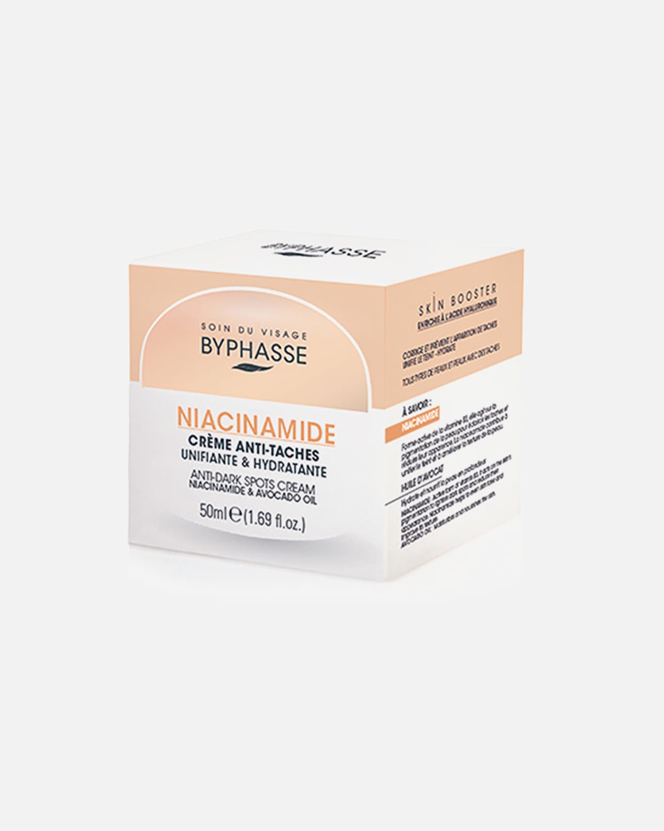 Pflege bei Pigmentflecken für Weiblich Byphasse NIACINAMID-Creme gegen Hautunreinheiten 50 ml