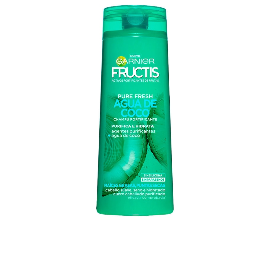 Garnier FRUCTIS PURE FRESH stärkendes Shampoo mit Kokoswasser 300 ml