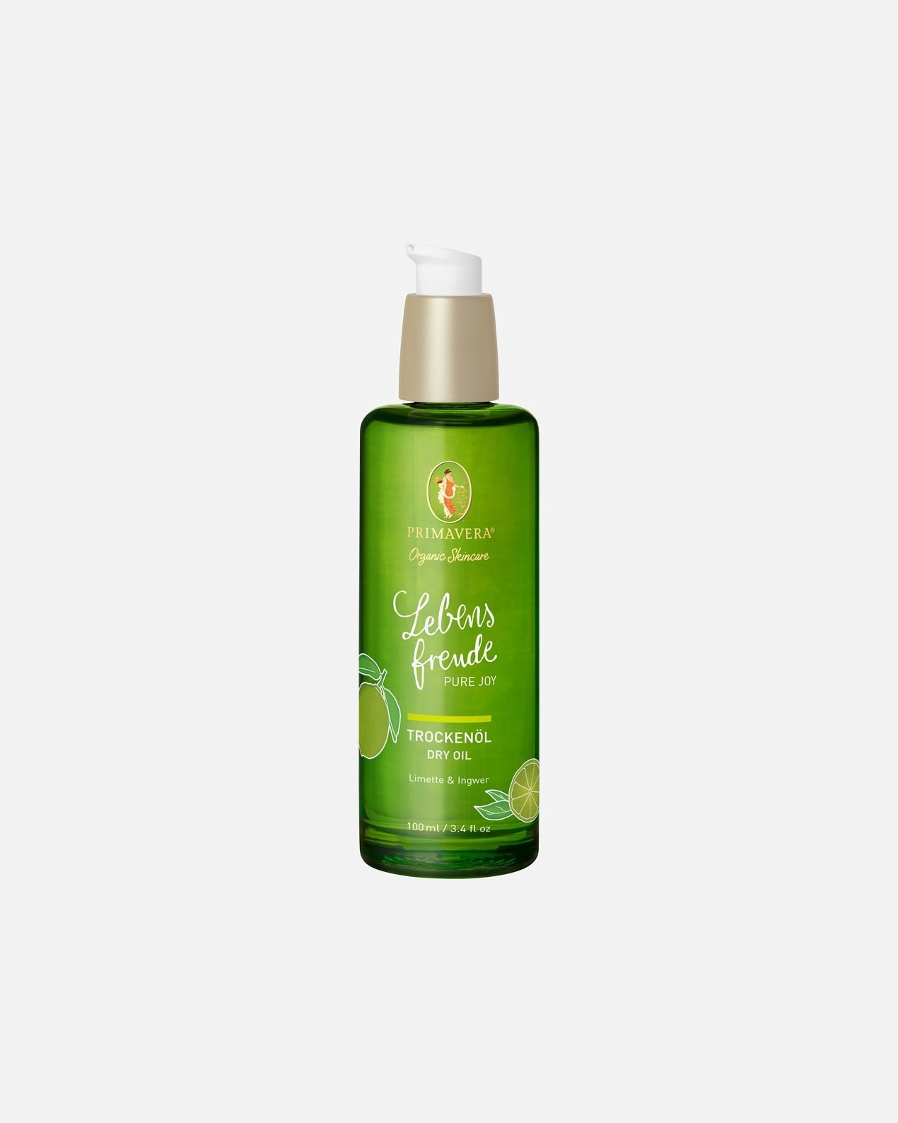 Körperöl für Unisex Primavera Lebensfreude Trockenöl 100 ml