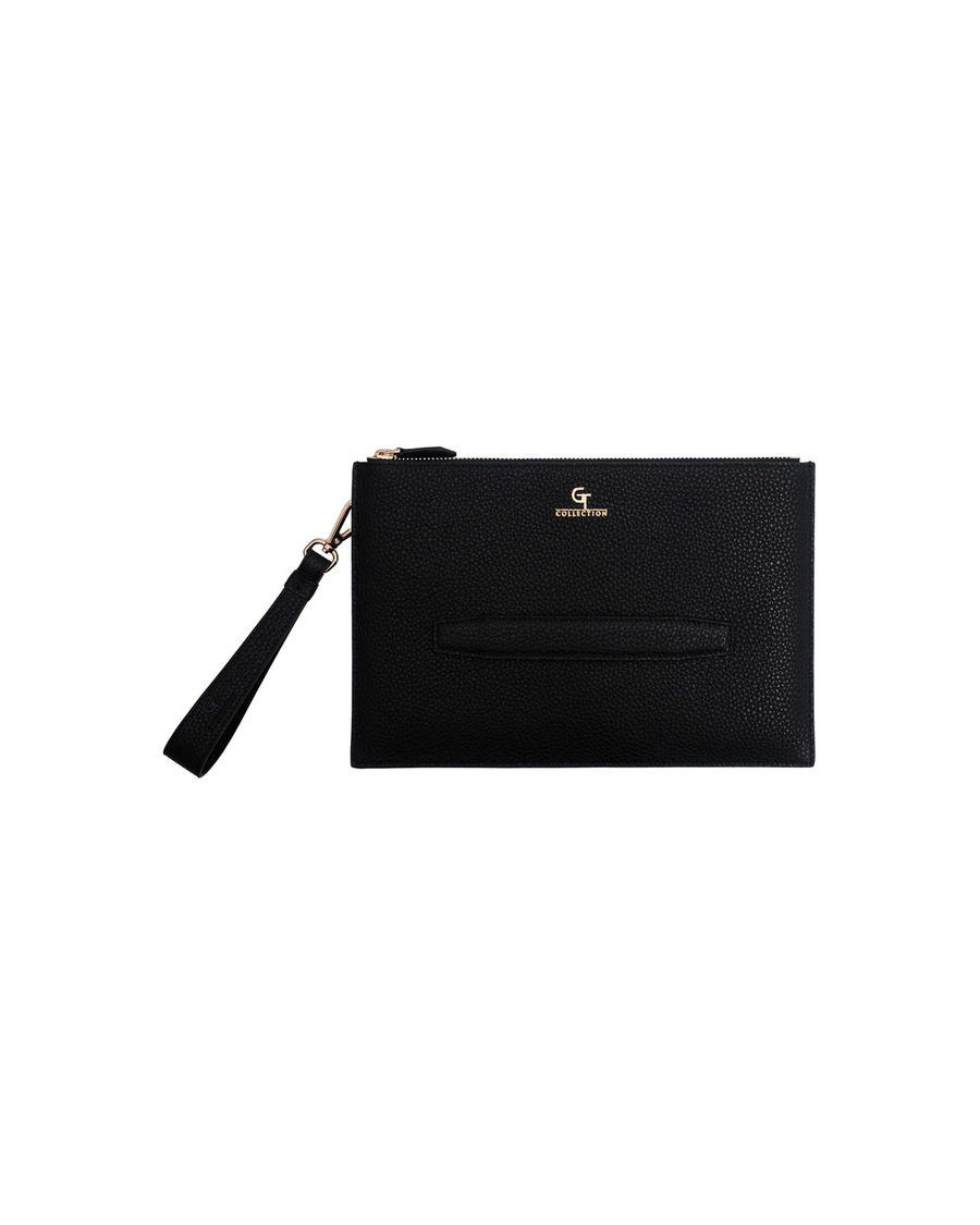GT Collection Clutches 'Clutch Bag' schwarz Weiss Herren