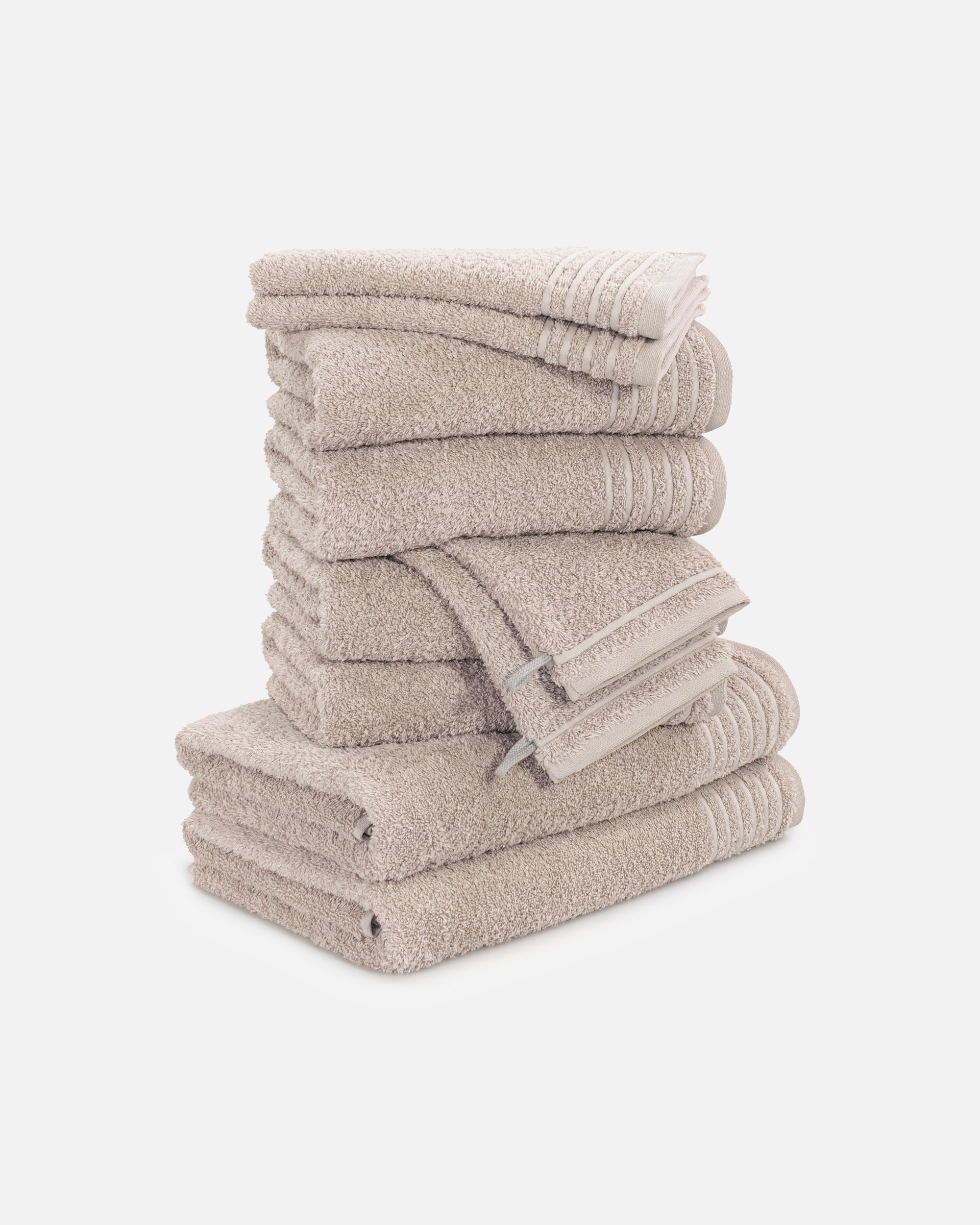 Handtuch für Unisex Möve Handtuchset New Classic 10-TLG cashmere