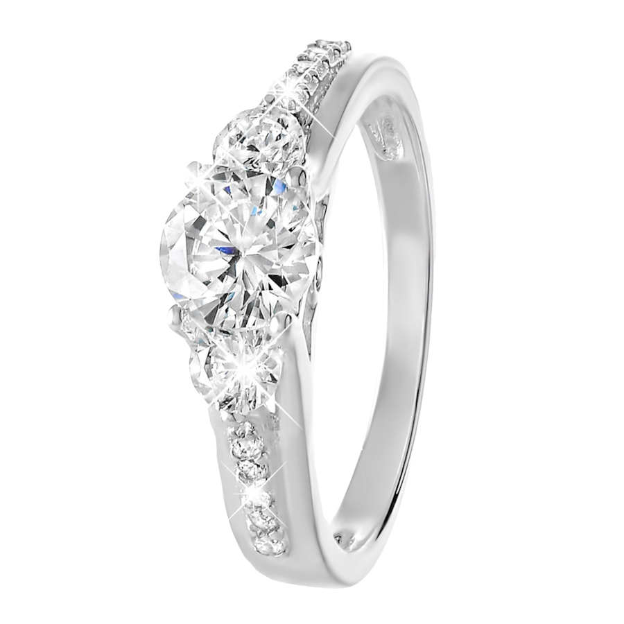 Lucardi Ringe 925 Silber - 58mm Damen