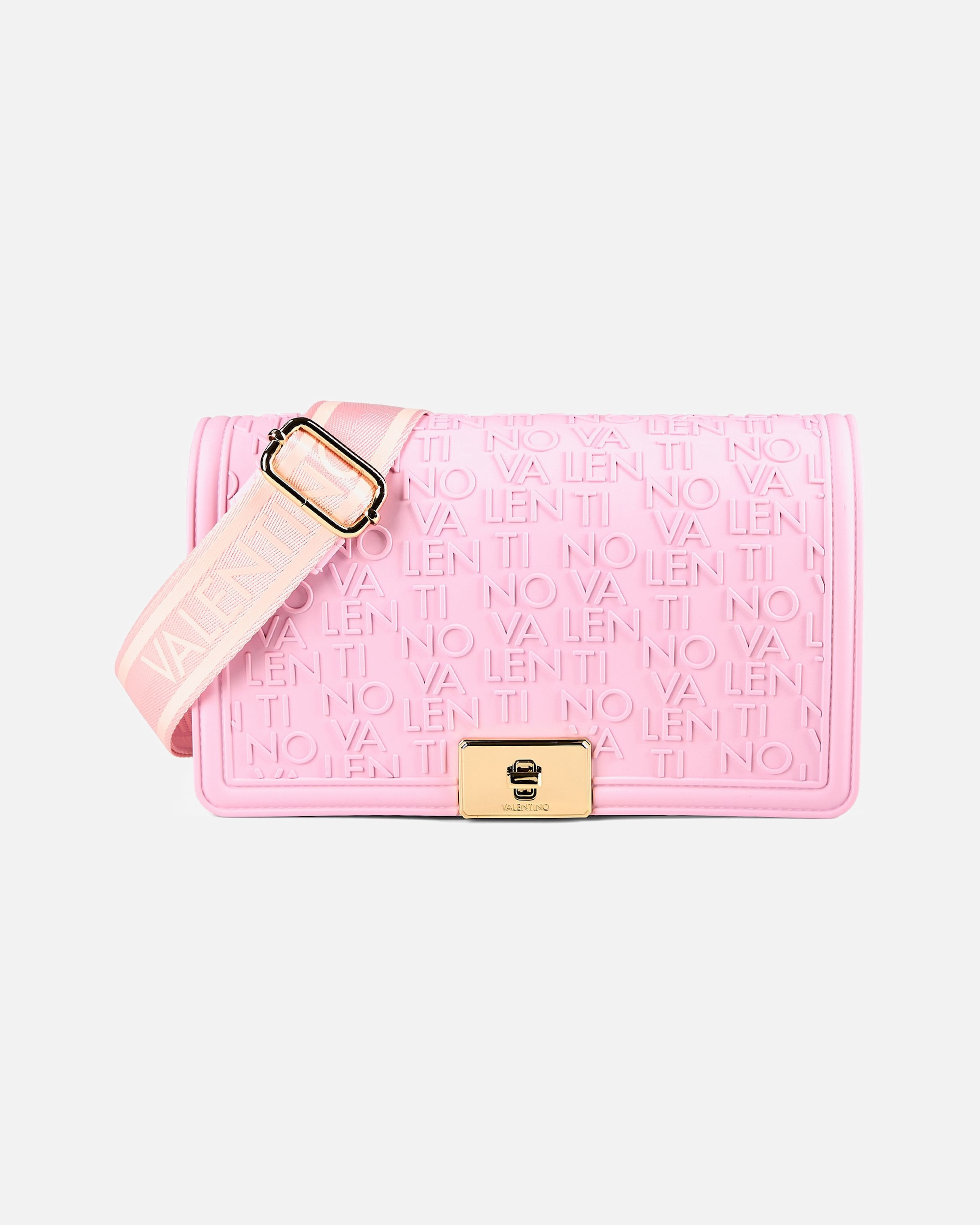 Clutch für Weiblich Valentino Bags Jellies Umhängetasche rosa