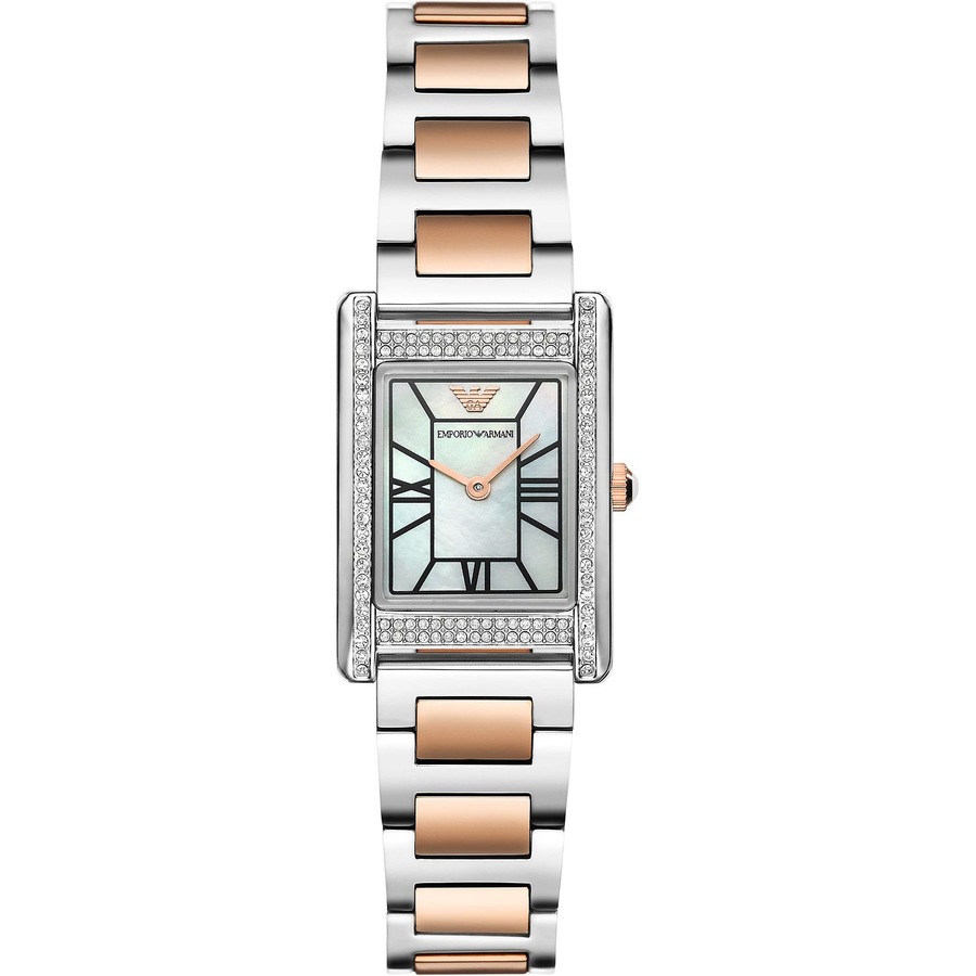 Emporio Armani Damenuhr Edelstahl One Size Damen