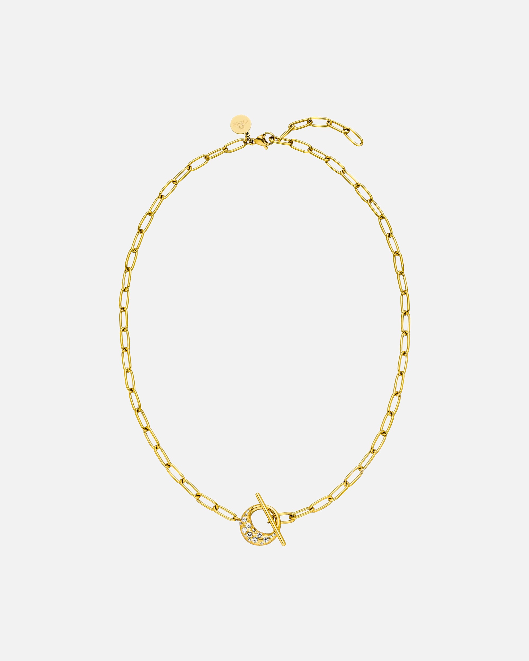 Halskette für Weiblich Purelei Night Sky Kette 100% Edelstahl Gold
