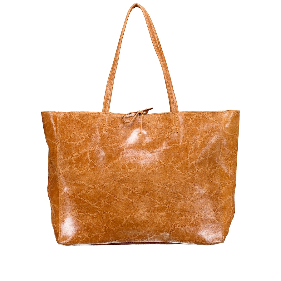 Hausfelder Manufaktur Shopper Elefante Cognac Damen