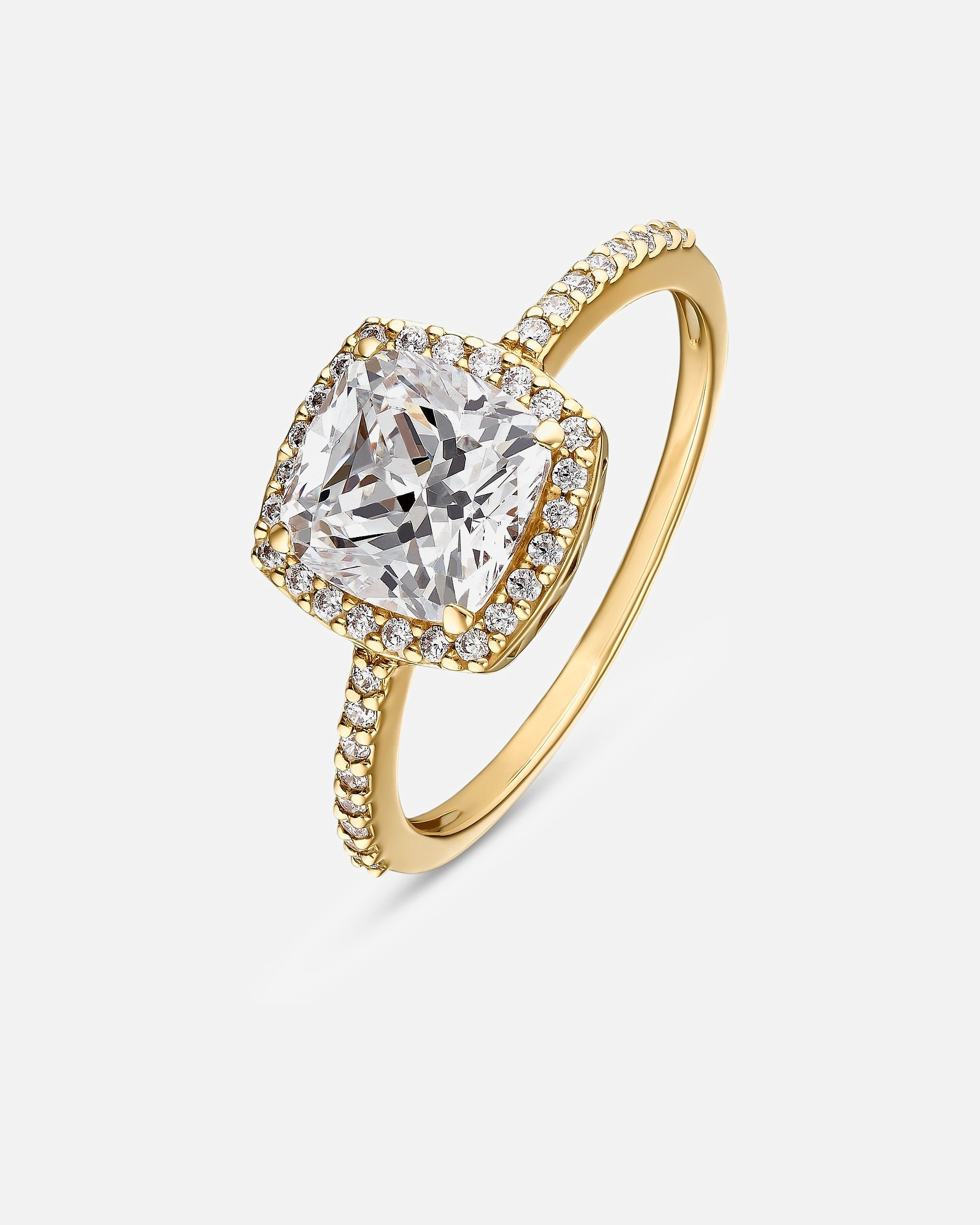 Ring für Weiblich CHRIST Damenring 375er Gelbgold 54