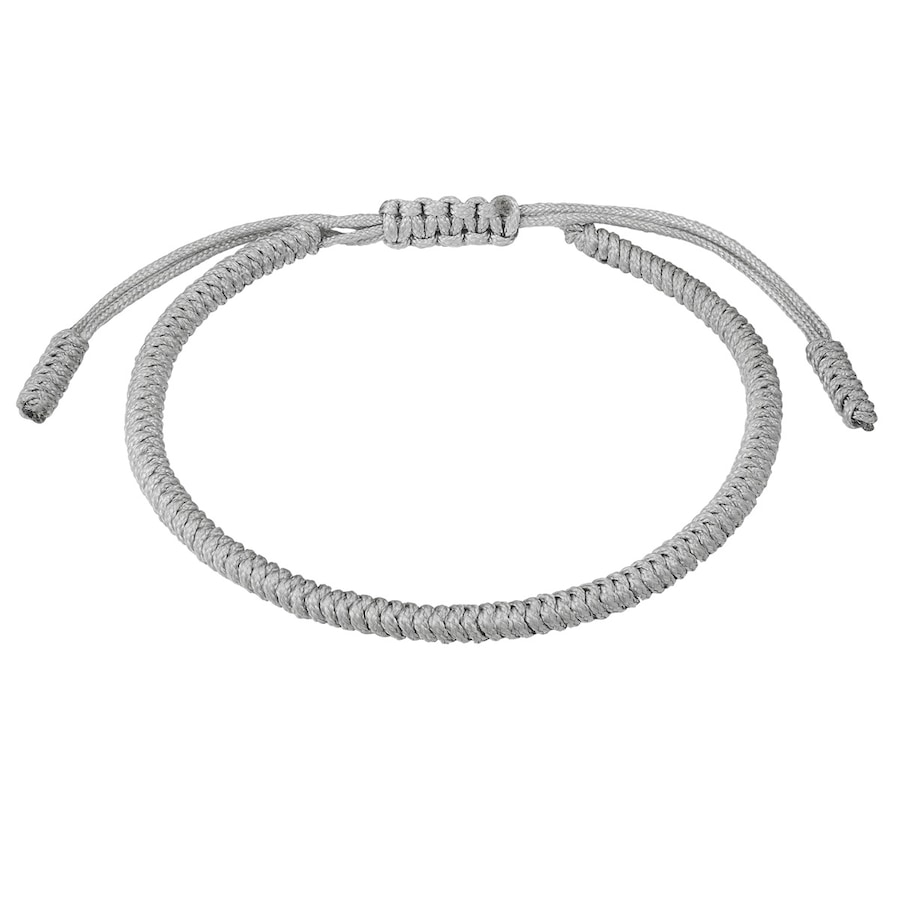 True Rebels Armband aus Textil in Schwarz 15,0 - 23,0 cm, flexibel einstallbar Herren