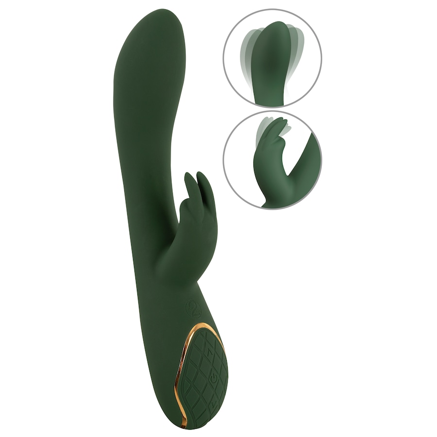 Emerald Love Rabbitvibrator Luxurious Rabbit Vibrator grün
