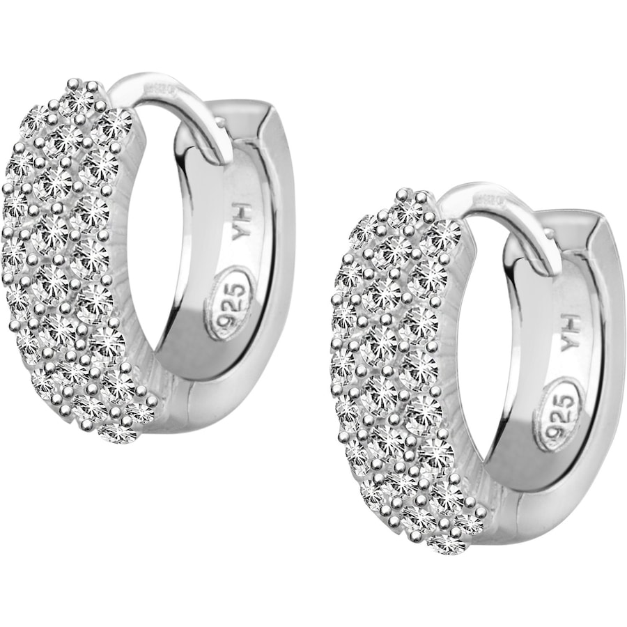 CHRIST Creolen 925er Silber, recycelt One Size Damen