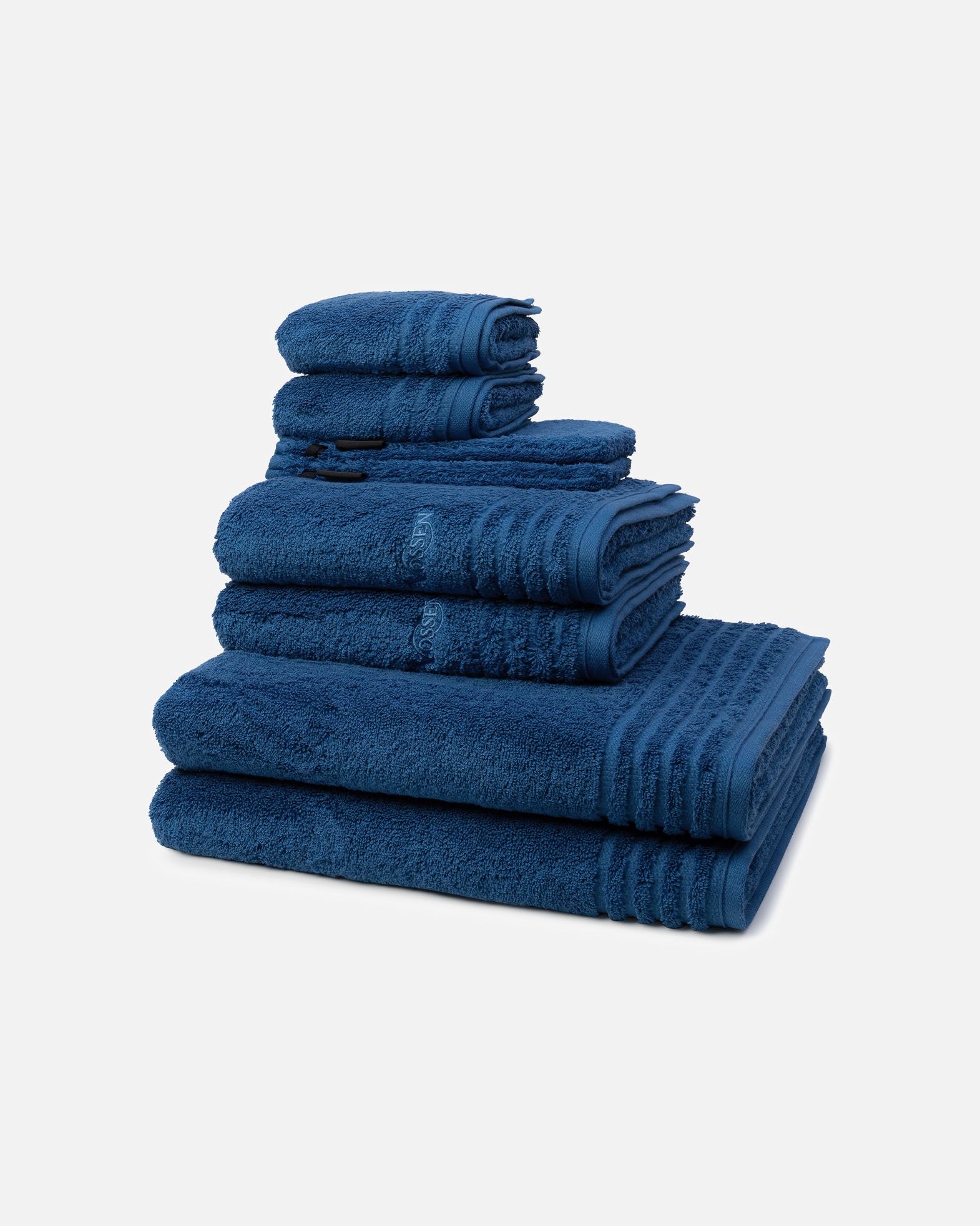 Handtuch für Unisex Vossen Vienna Supersoft 8-teilig Handtuch-Set Deep blue