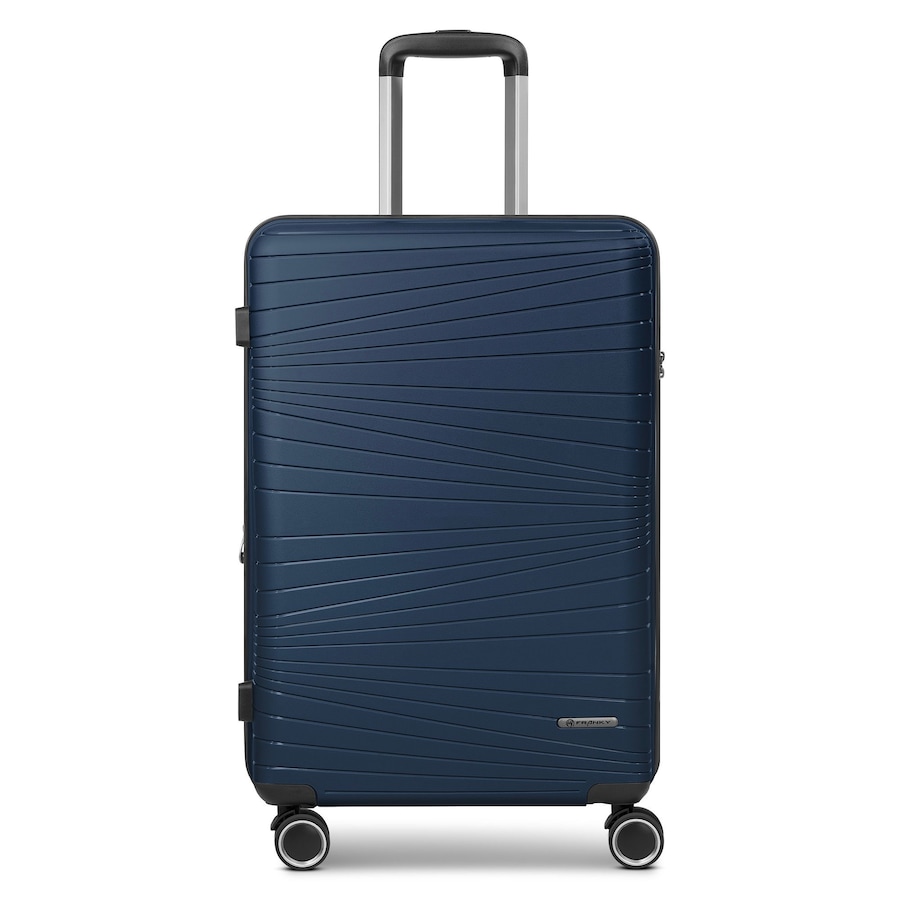 Franky Dallas 3.0 4 Rollen Trolley M 65 cm mit Dehnfalte dark blue Violett Herren