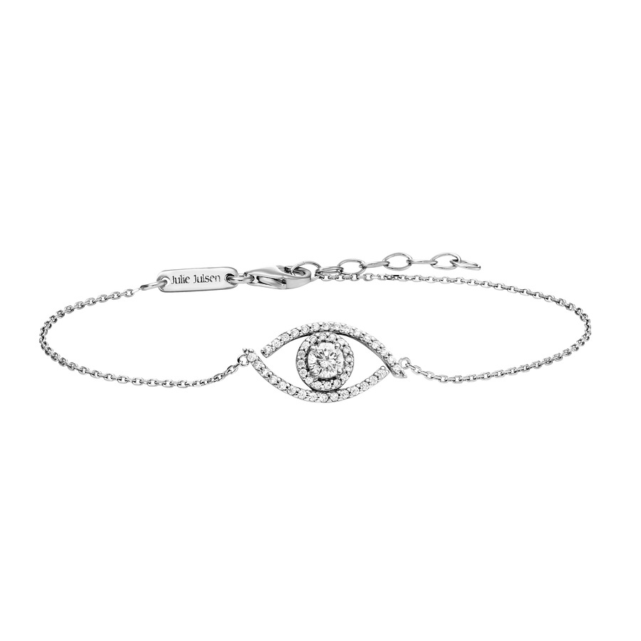 Julie Julsen Armband 925/- Sterling Silber Zirkonia weiß Weiss Damen