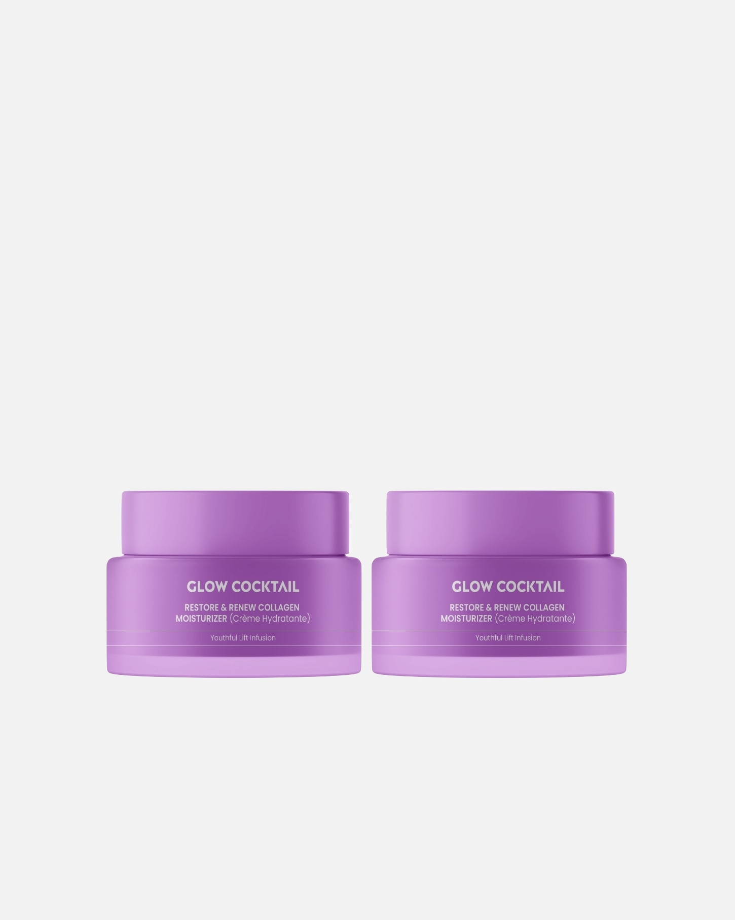 Gesichtscreme für Weiblich Glow Cocktail Collagen Renew Creme Duo 1 Stück