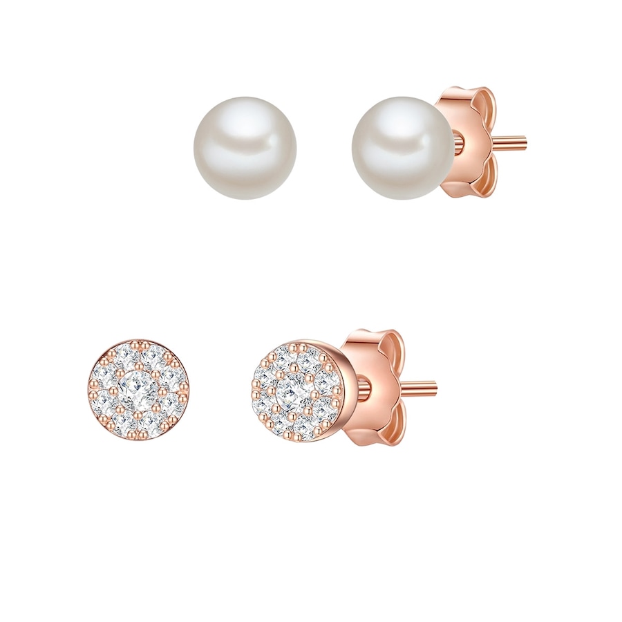 Glanzstücke München Schmuck-Set 925er Silber 4,4/4,0 mm Damen