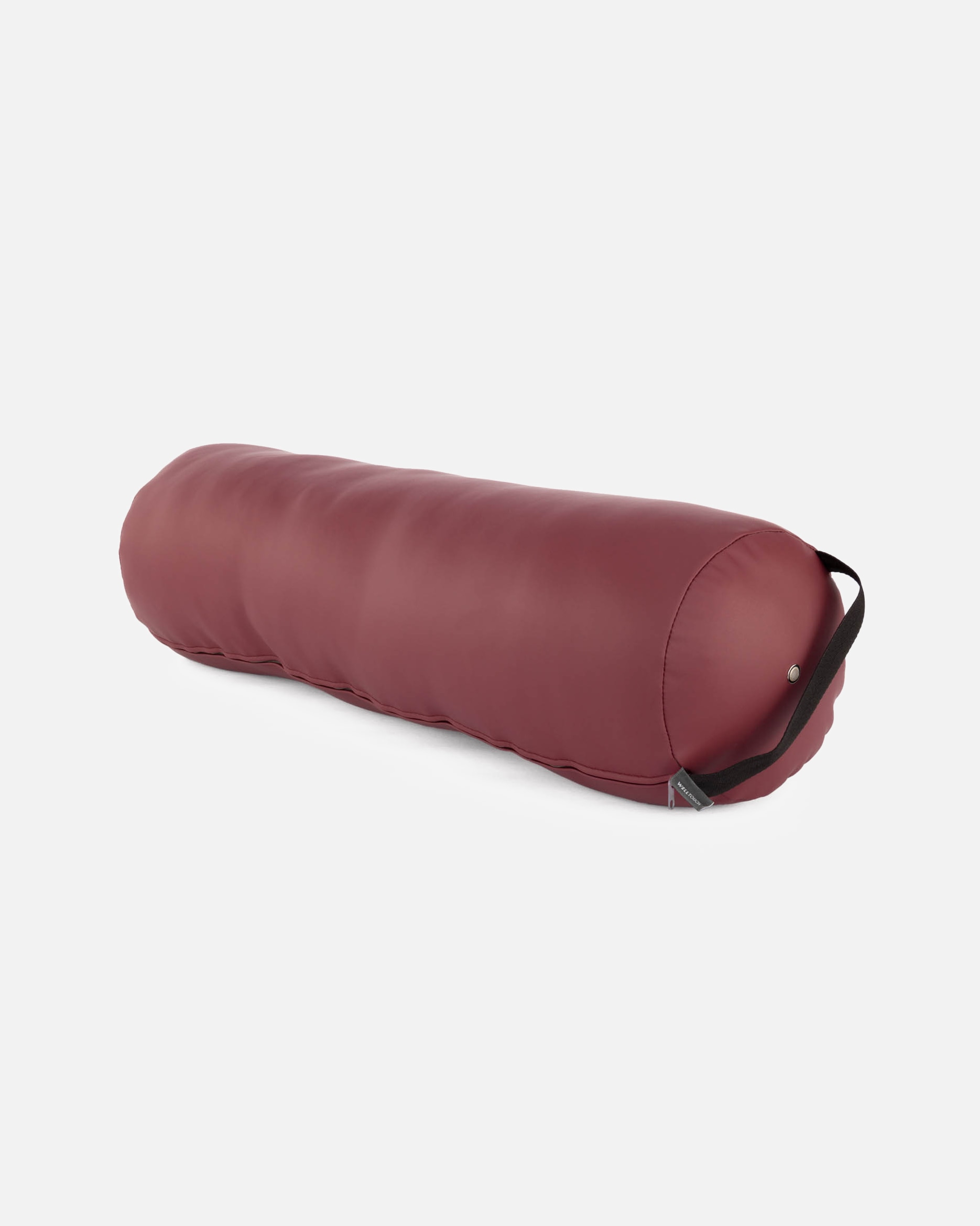 Yogazubehör für Unisex WellTouch Fluffy Bolster Soft-Knierolle burgund