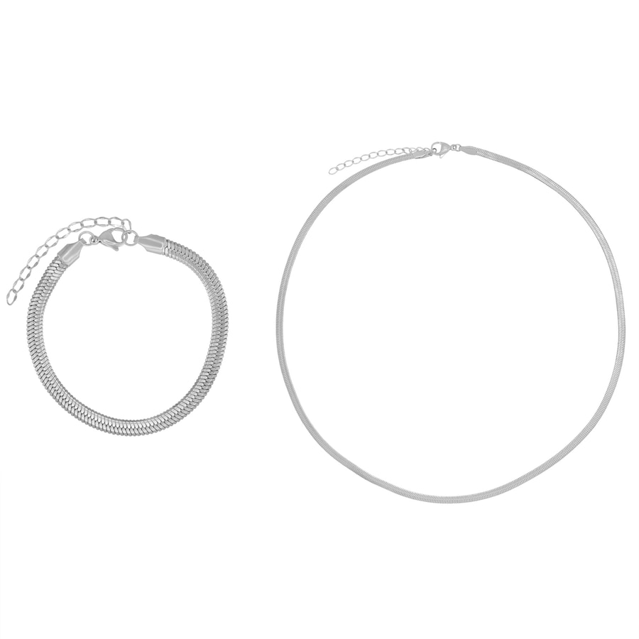 Heideman Set Janne Silberfarben Damen