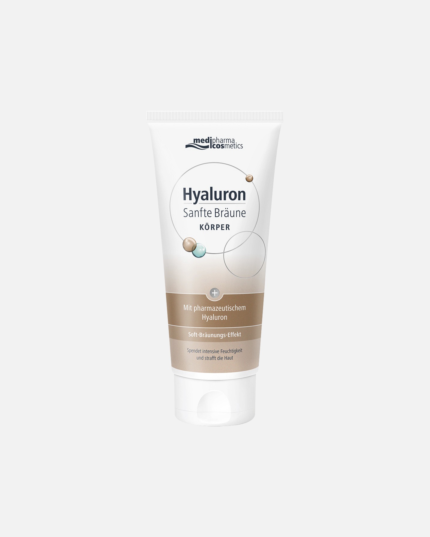 Selbstbräuner für Unisex medipharma Cosmetics Hyaluron Sanfte Bräune Körperpflege 200 ml