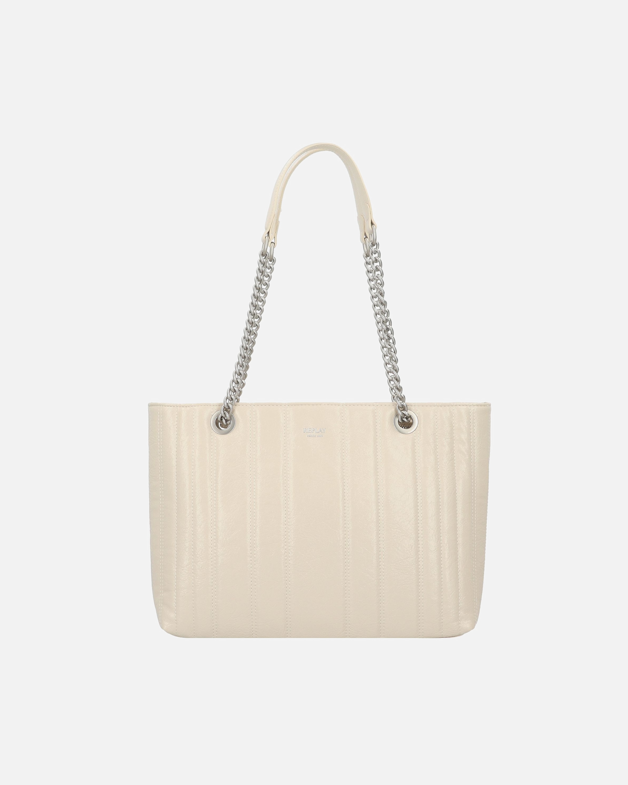 Clutch für Weiblich Replay Schultertasche dirty white