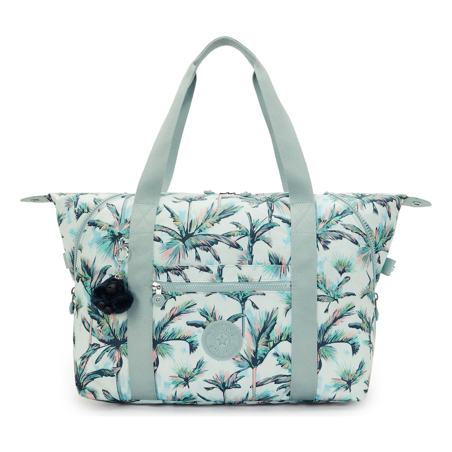 Kipling Art M Weekender Reisetasche 58 cm more palm trees Weiss Damen
