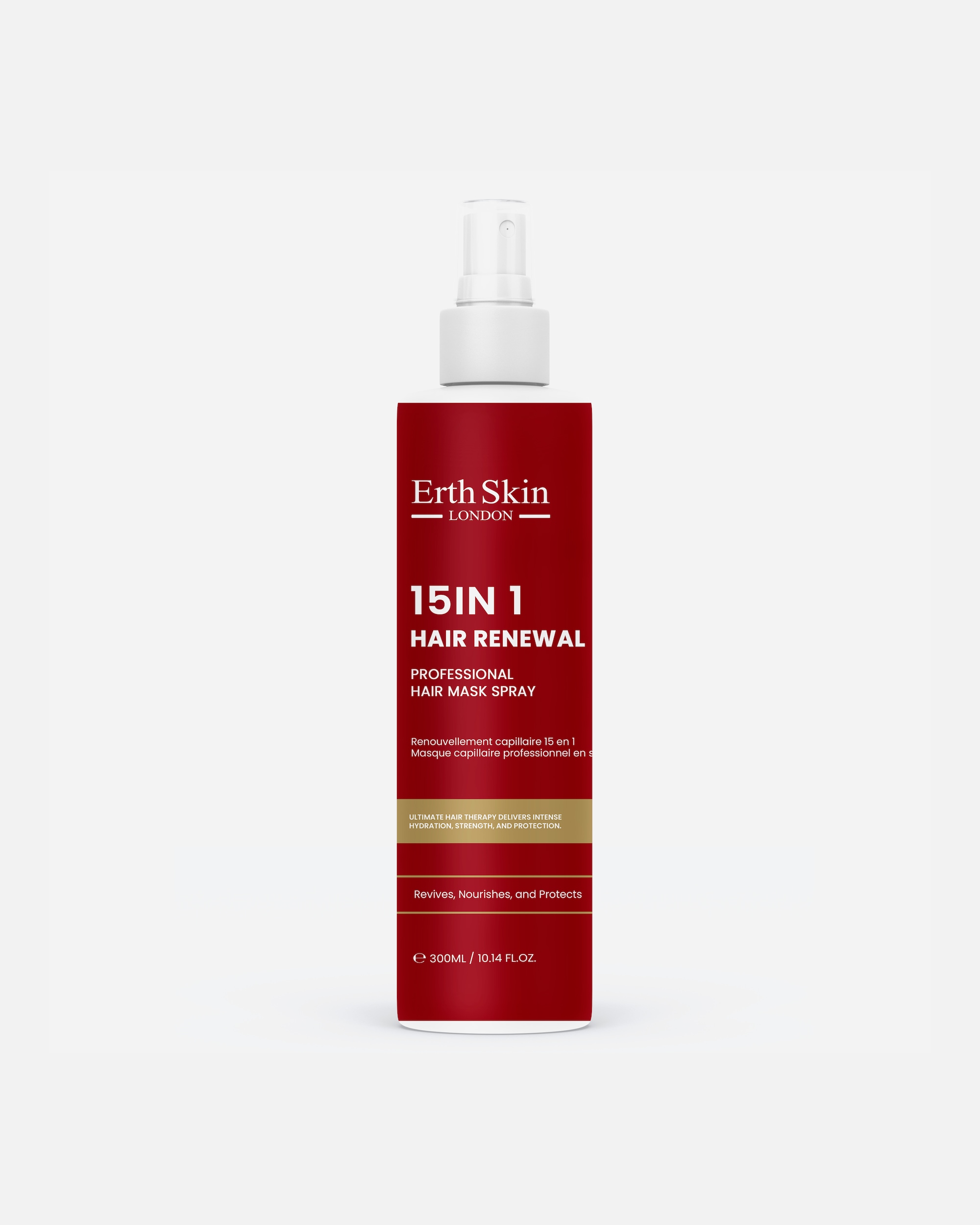 Leave-In-Conditioner für Weiblich ErthSkin London 15-in-1 Professionelles Haarmasken-Spray für Verlängerungen 300ml