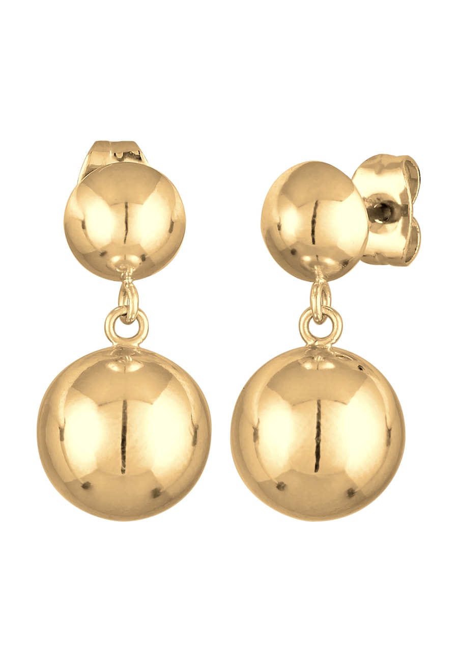 Elli Ohrhänger Damen Kugel Element goldfarben