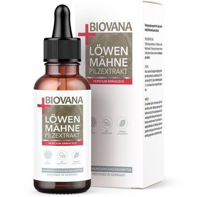 Biovana Löwenmähne Pilz Extrakt 50 ml