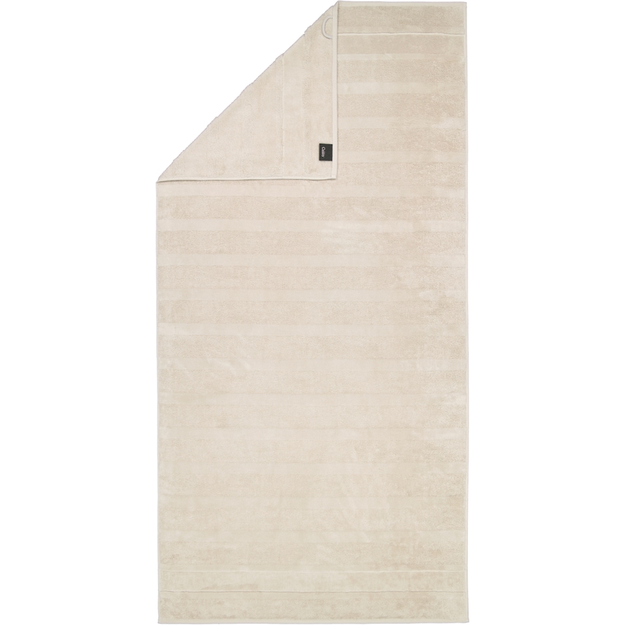 Cawö Handtücher Noblesse2 Uni 1002 travertin - 366 Duschtuch 80x160 cm Silber