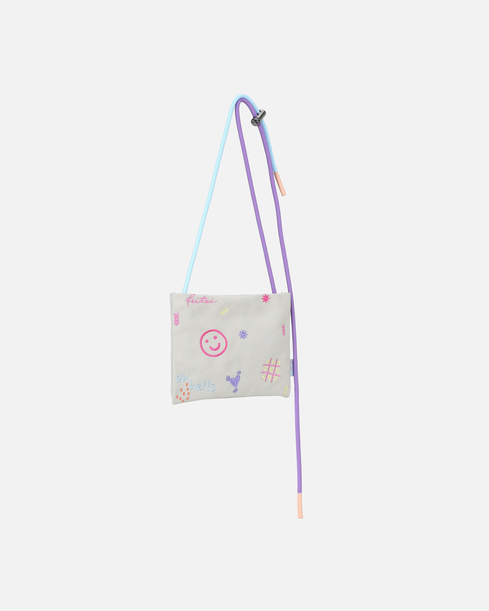 Umhängetasche für Unisex Fritzi aus Preußen Schultertasche Firtzi ME Limited Embro mit tollen Stickdetails braun