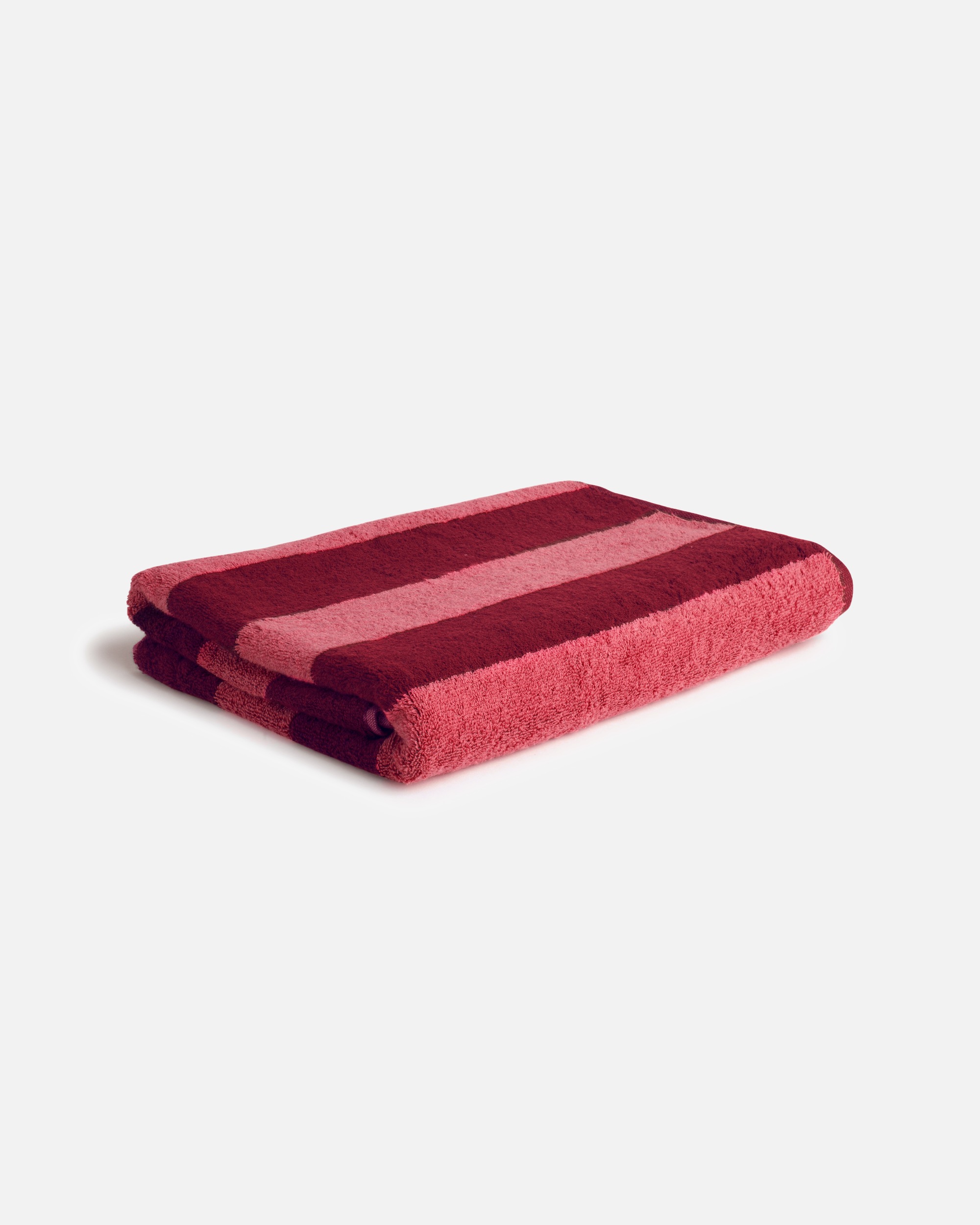 Handtuch für Unisex Möve Duschtuch Superwuschel ruby/coral