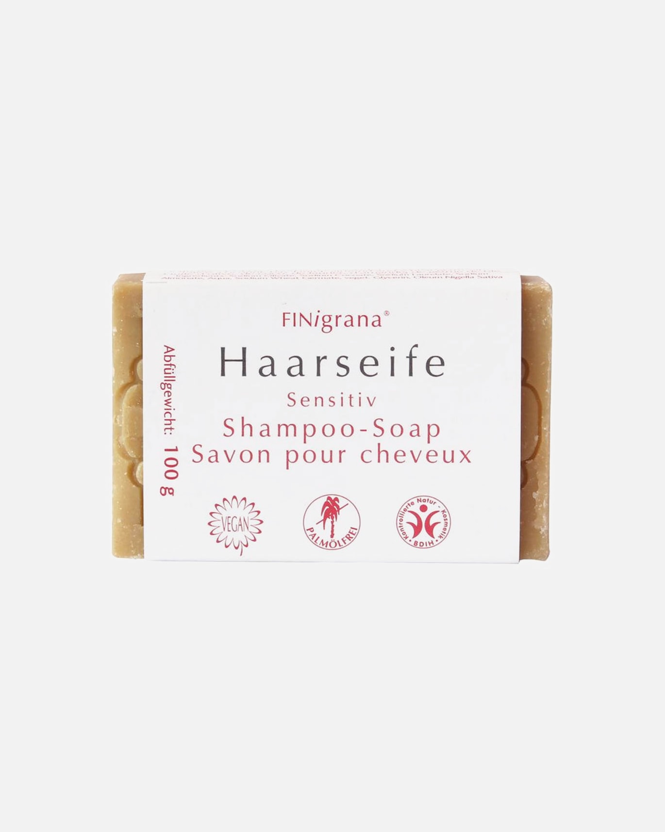 Shampoo für Unisex Finigrana Aleppo Haarseife - Schwarzkümmelöl 100 g