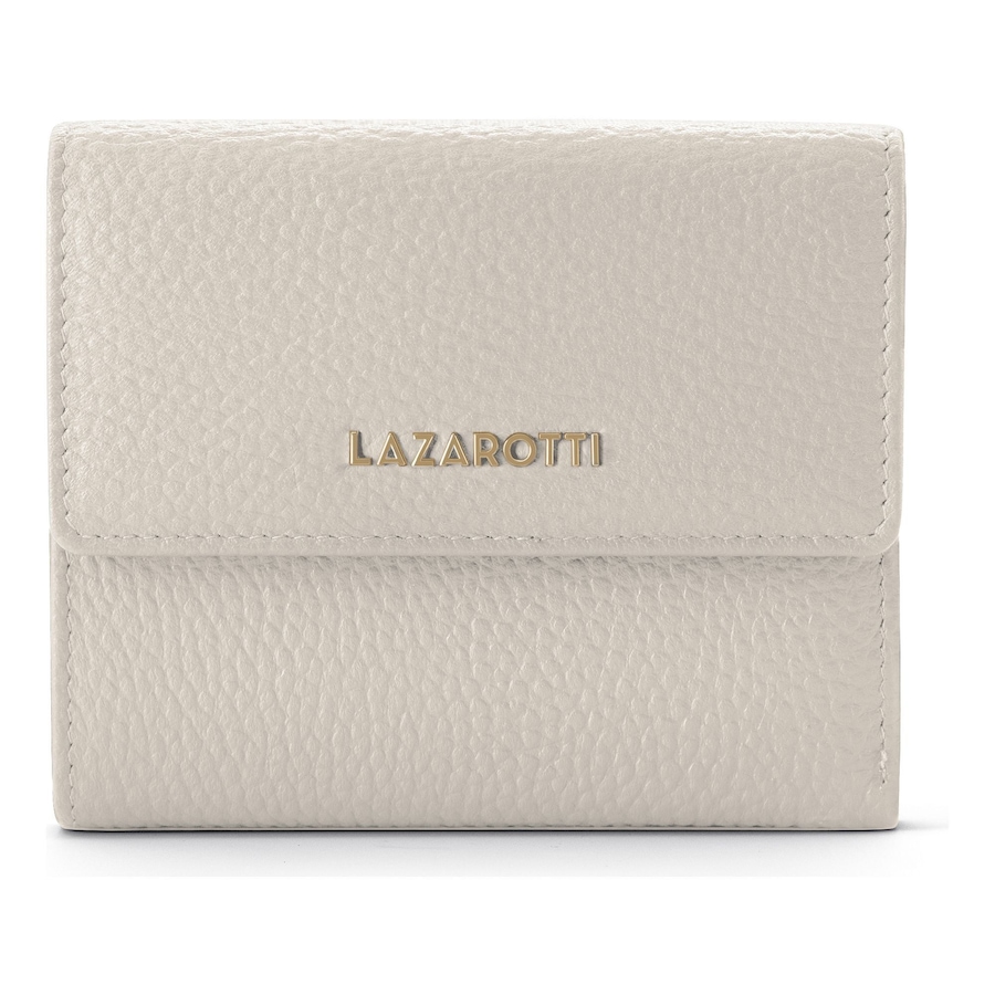 Lazarotti Bologna Leather Damengeldbörse cream Weiss Damen