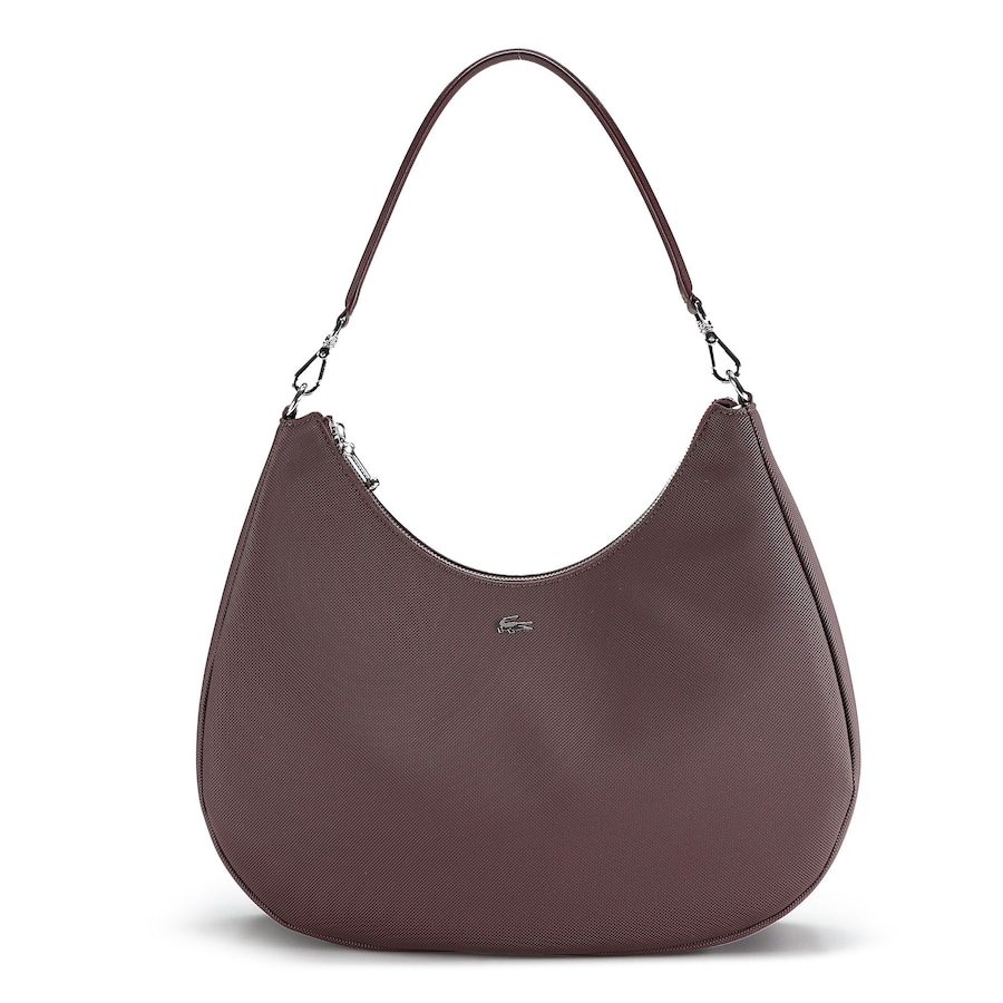 Lacoste Core Essentials Schultertasche fudge Braun Damen