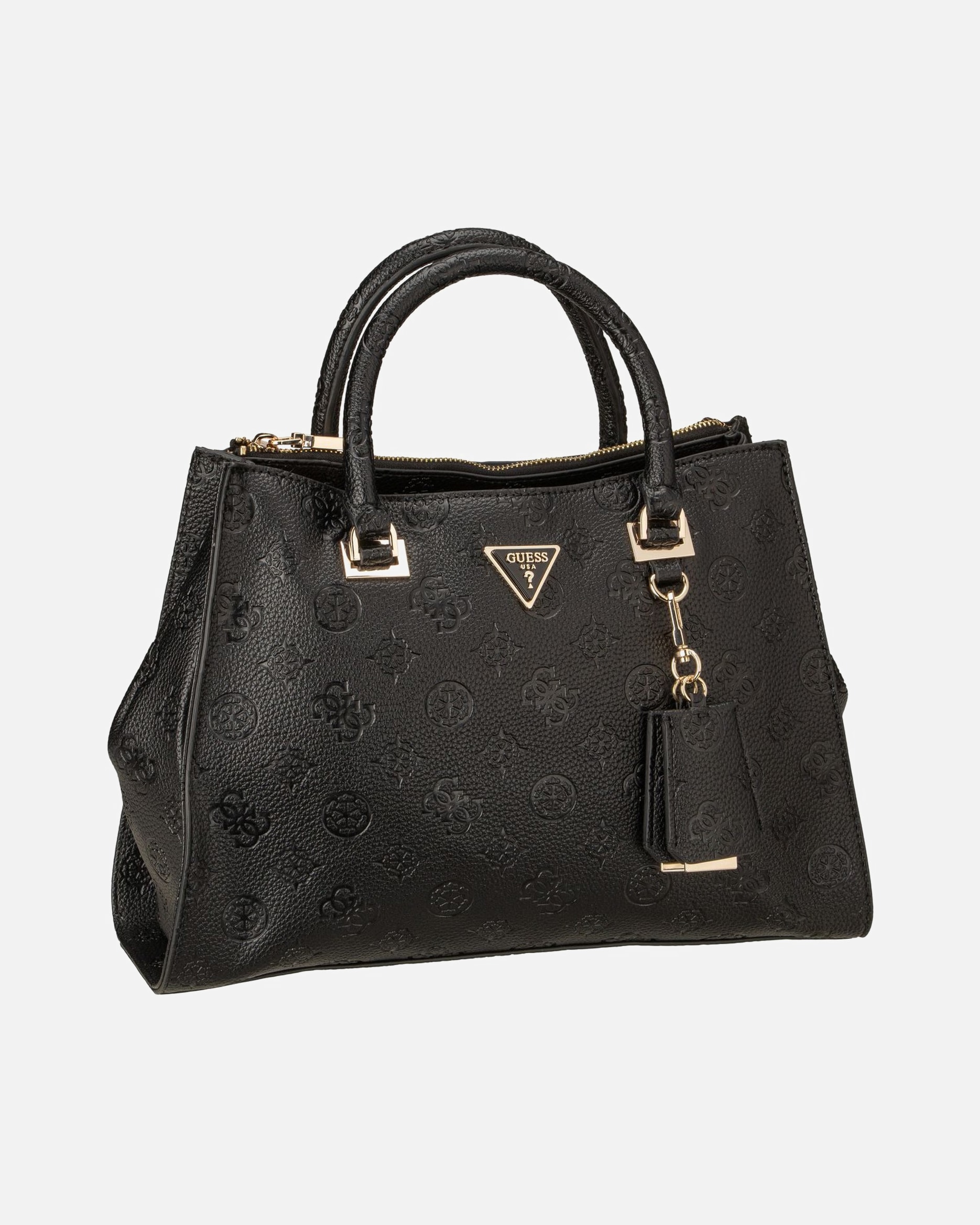 Handtasche für Weiblich Guess Handtasche Cresidia 2 Society SAT Black