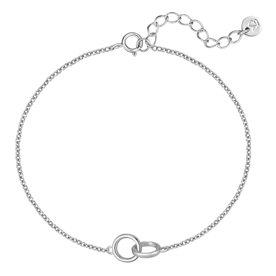 Glanzstücke München Armband aus Sterling Silber in silber 17,0 cm Basislänge + 3,0 Verlängerung Damen