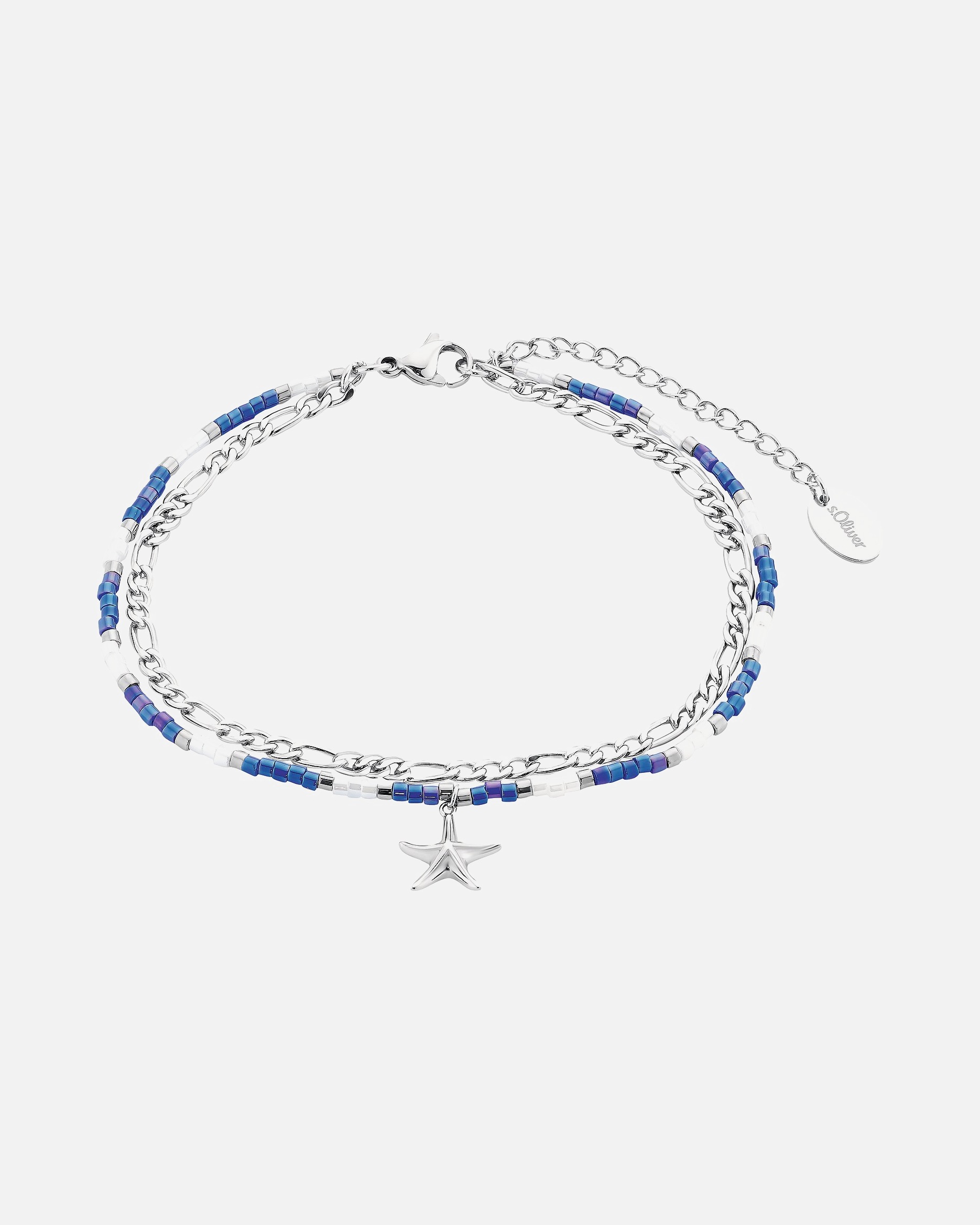 Fußschmuck für Weiblich s.Oliver Fußkette Edelstahl One Size