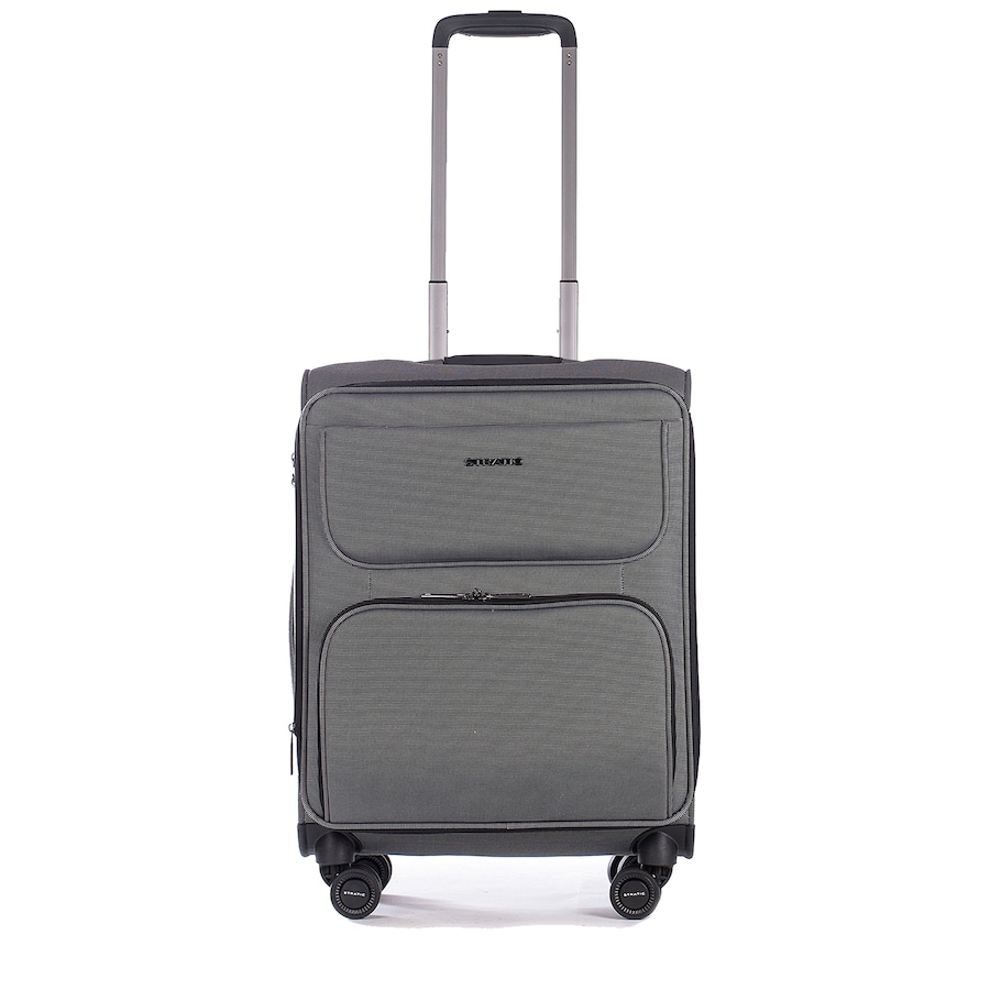 Stratic Bendigo Light Plus 4-Rollen Kabinentrolley 54 cm Silber Grau Herren