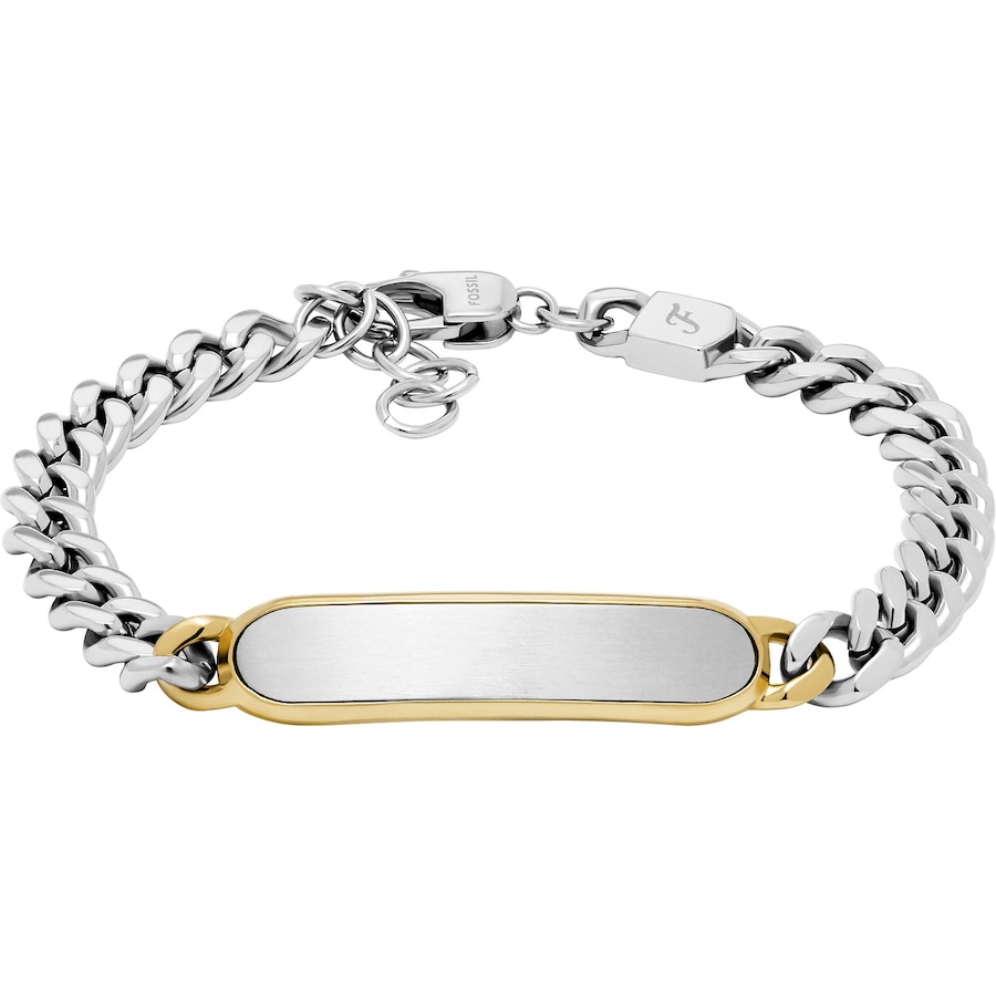 Fossil Armband Edelstahl One Size Herren