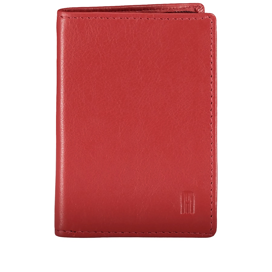 Hausfelder Manufaktur Karten-/Ausweisetui Nappa mit RFID-Schutz Red
