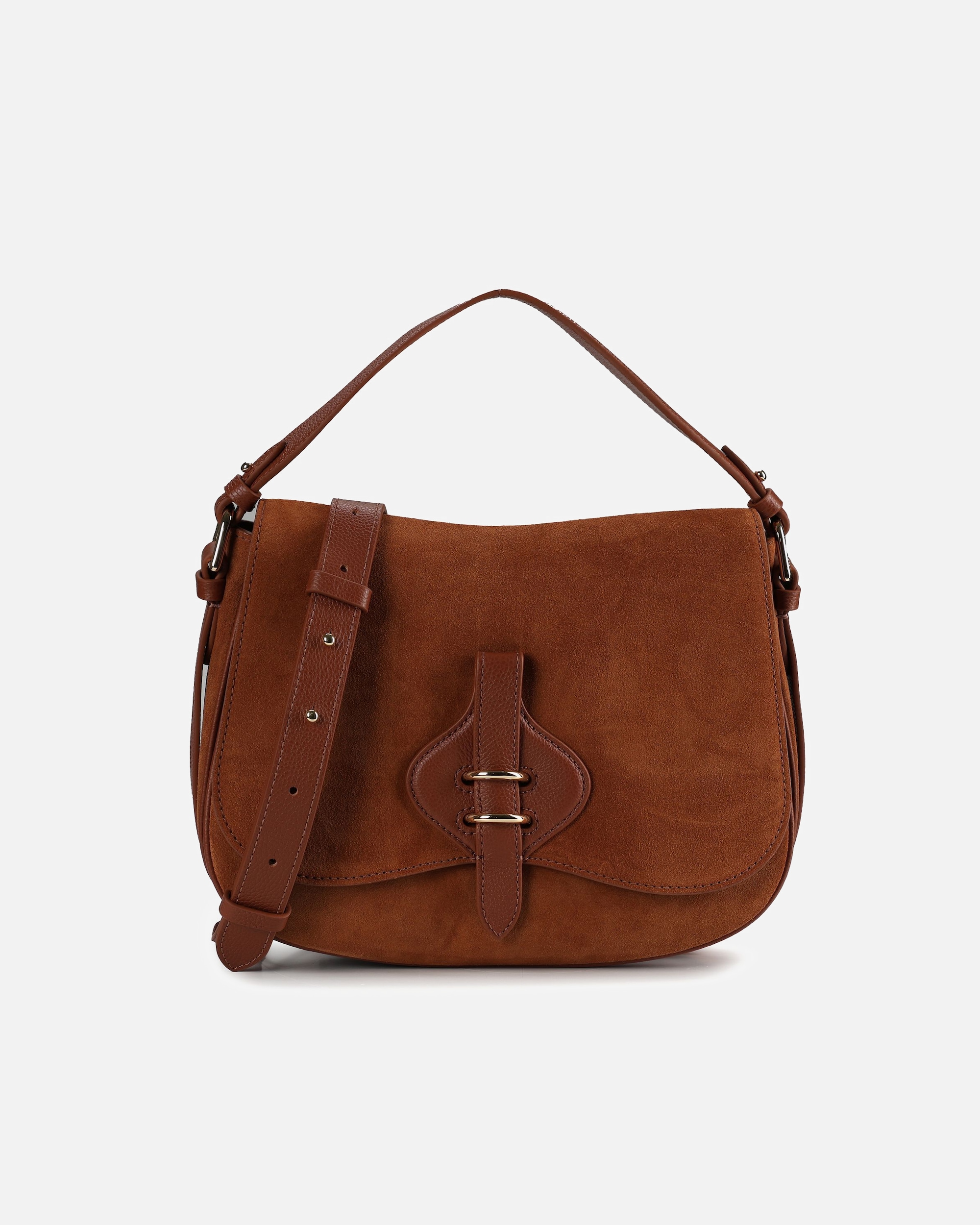 Tasche für Weiblich Coccinelle Mavery Schultertasche cognac-cognac