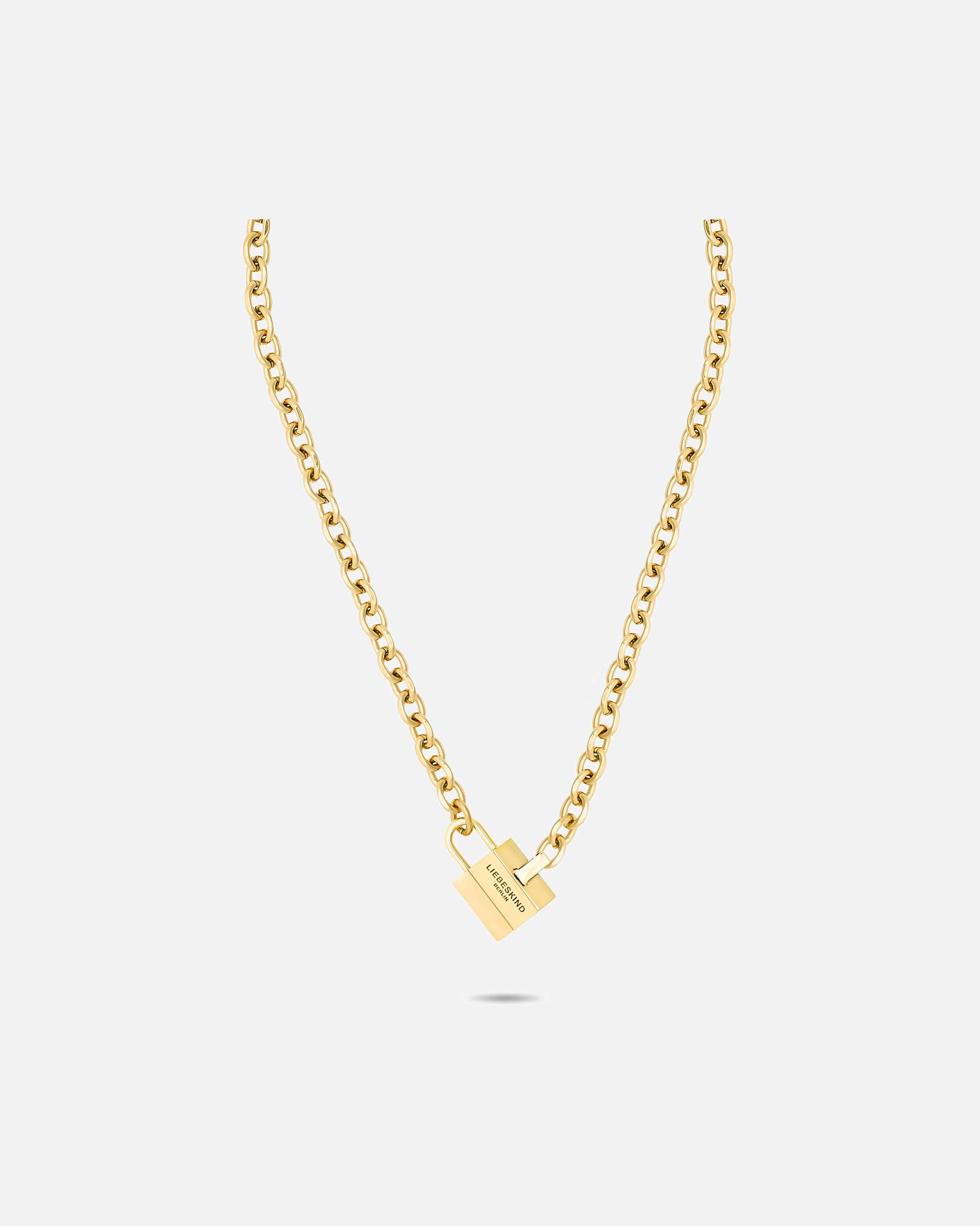 Halskette für Weiblich Liebeskind Kette Edelstahl gelbgold