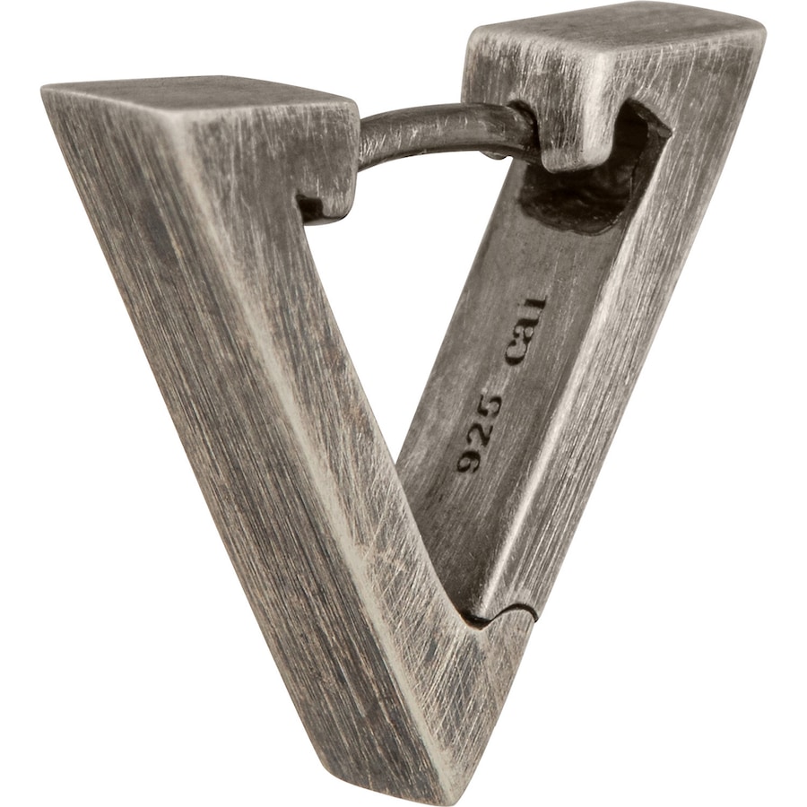 caï Caï Herren-Einzelner Ohrschmuck 925er Silber One Size 88043413 Weiss Herren