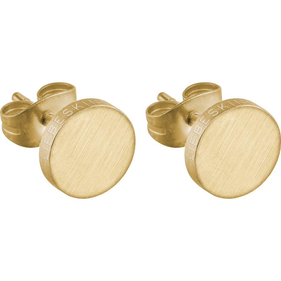 Liebeskind Ohrstecker Edelstahl gold Damen