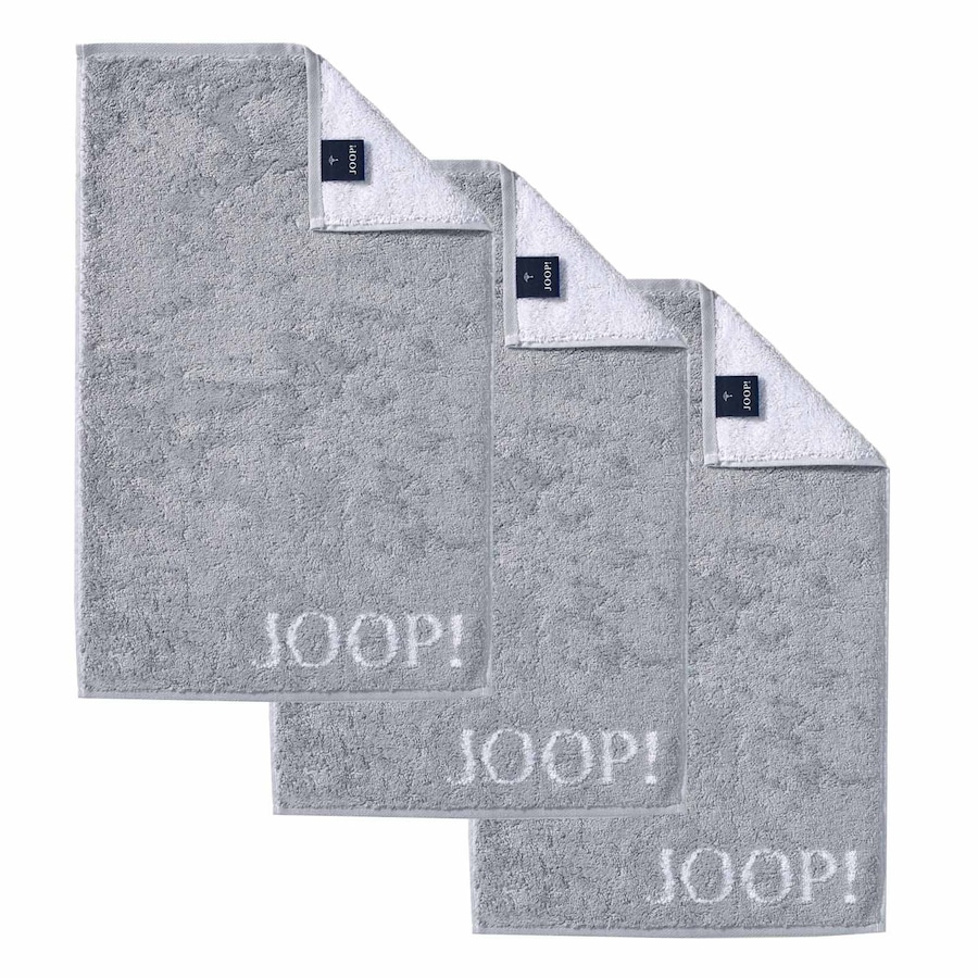 Joop! - Gästetuch 3er Pack 'Classic Frottier' Handtücher 3 Ct (36.49 € / 1 Ct)