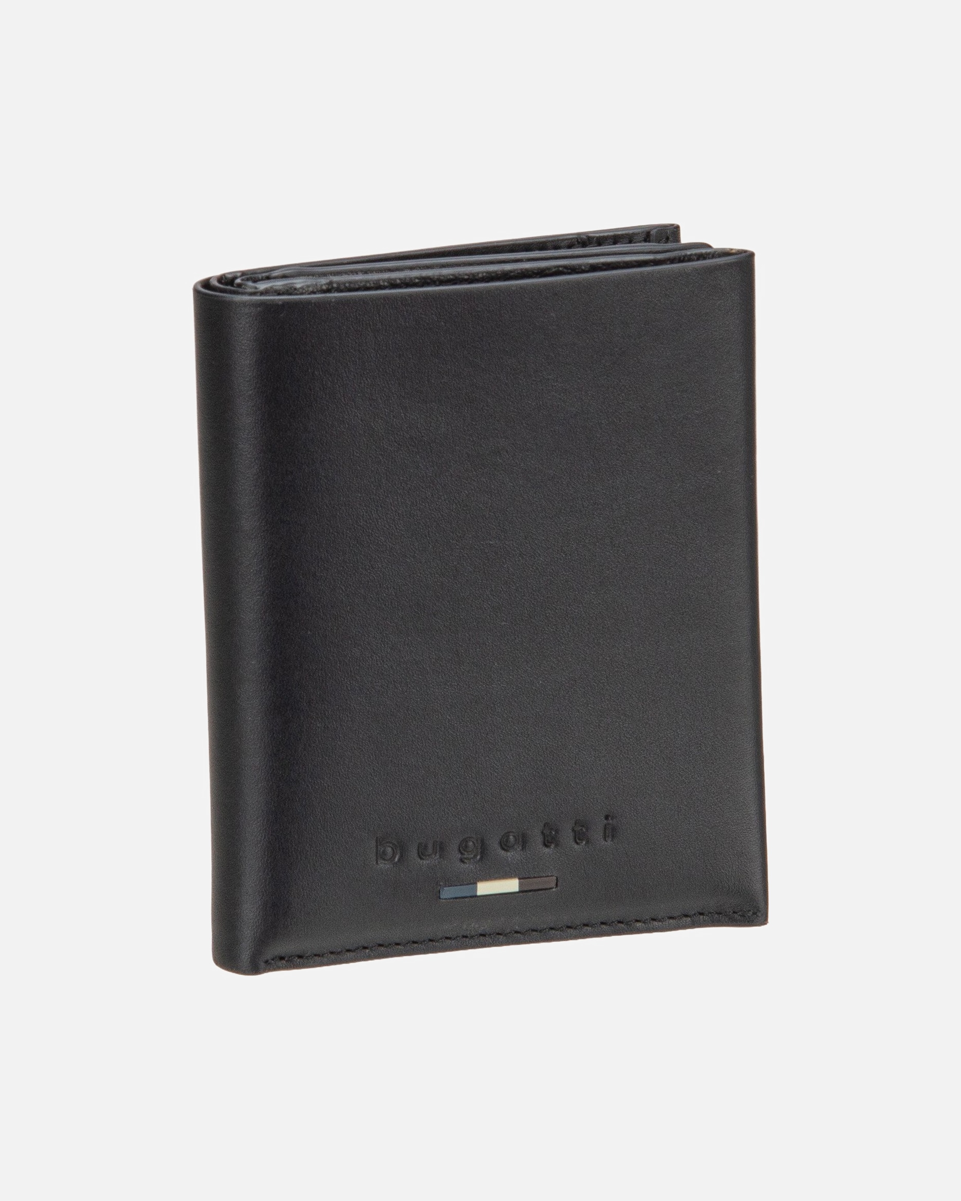 Portemonnaie für Männlich Bugatti Geldbörse Romeo Upright Wallet Black