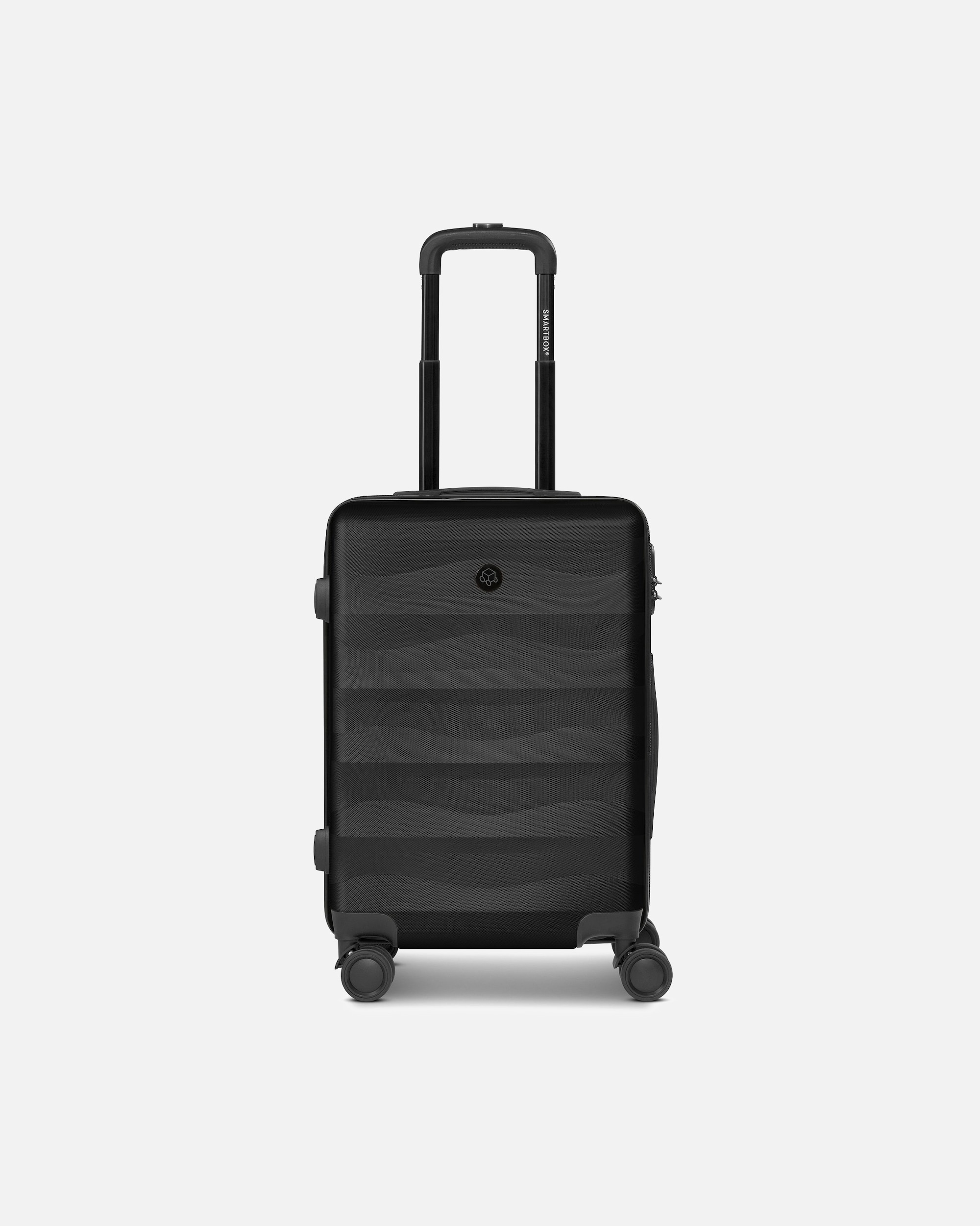 Handgepäckkoffer für Männlich Smartbox Default Brand Line Edition 03 4 Rollen Kabinentrolley 55 cm black