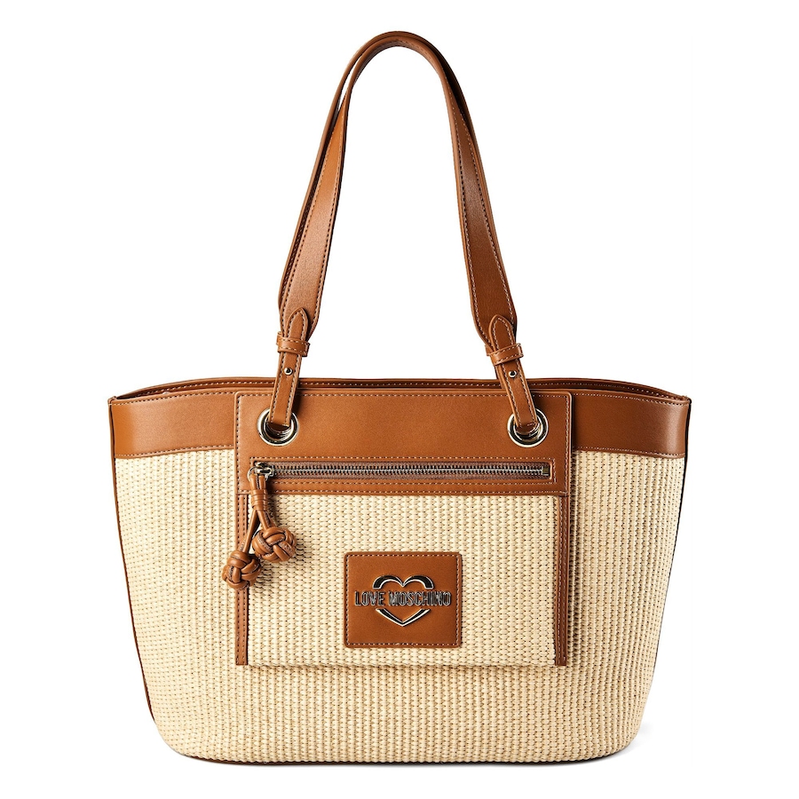 Love Moschino Straw Chic Shopper natural - hide Damen